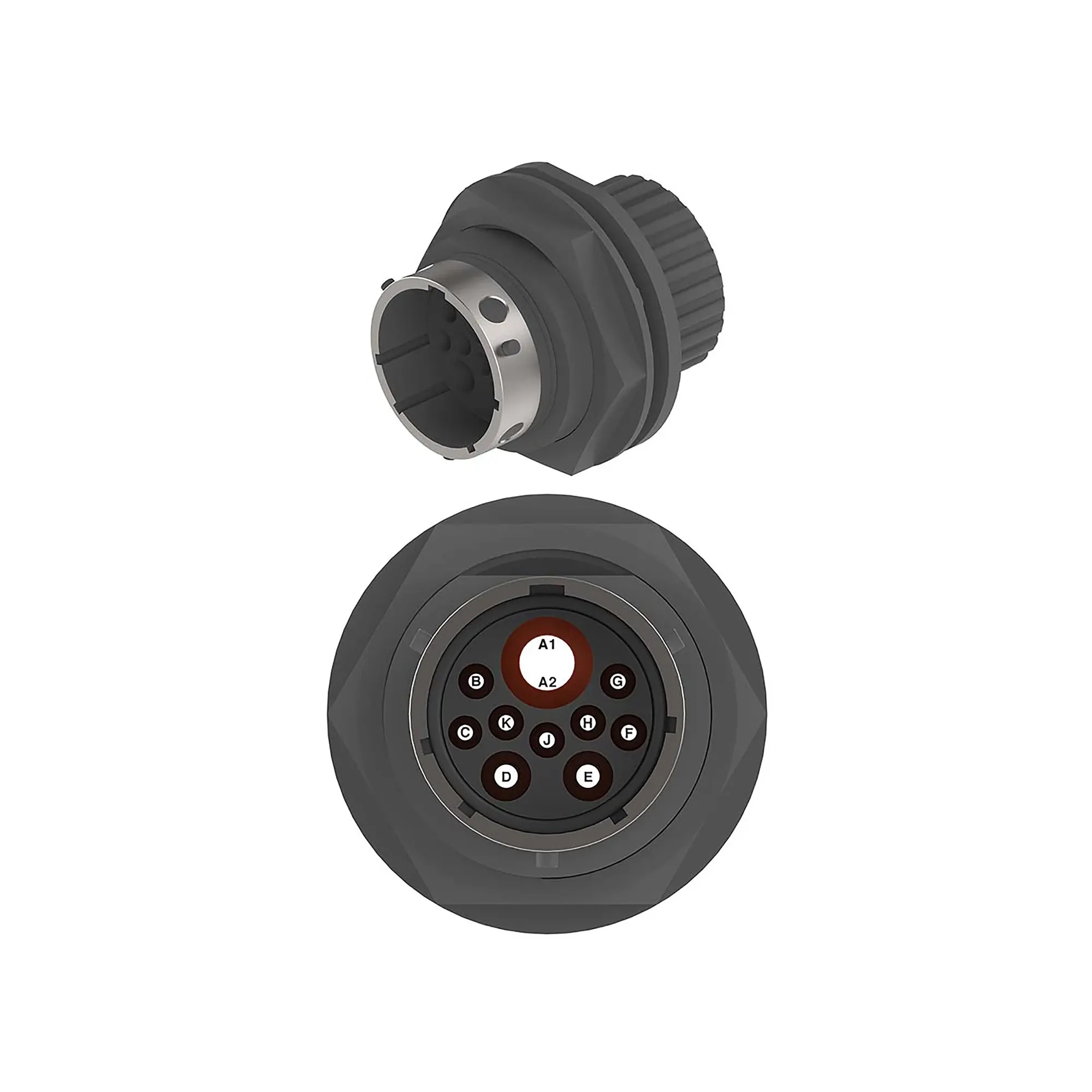 John Deere Elec. Connector Housing - TR132451
