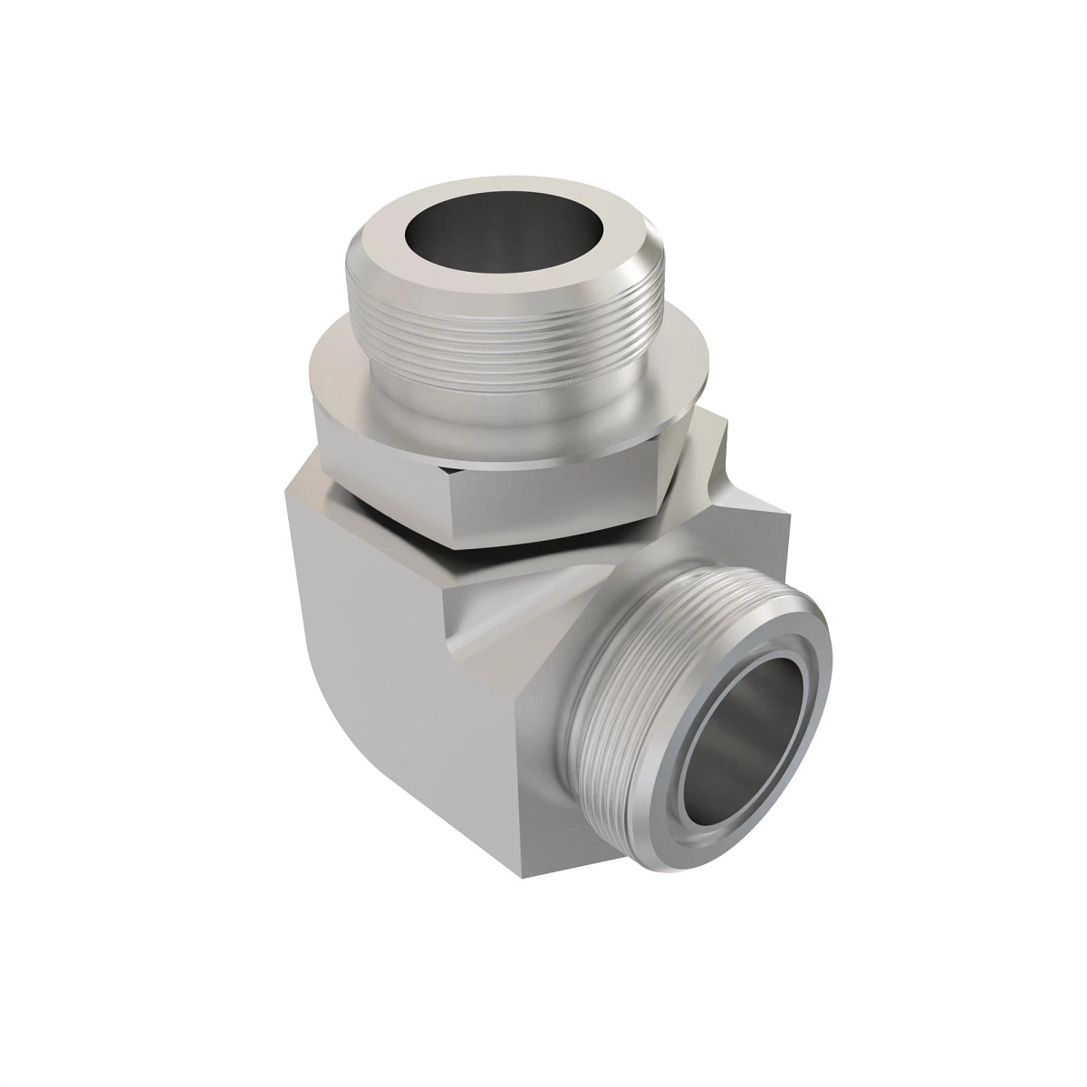 90 Deg Elbow, O-Ring FSF