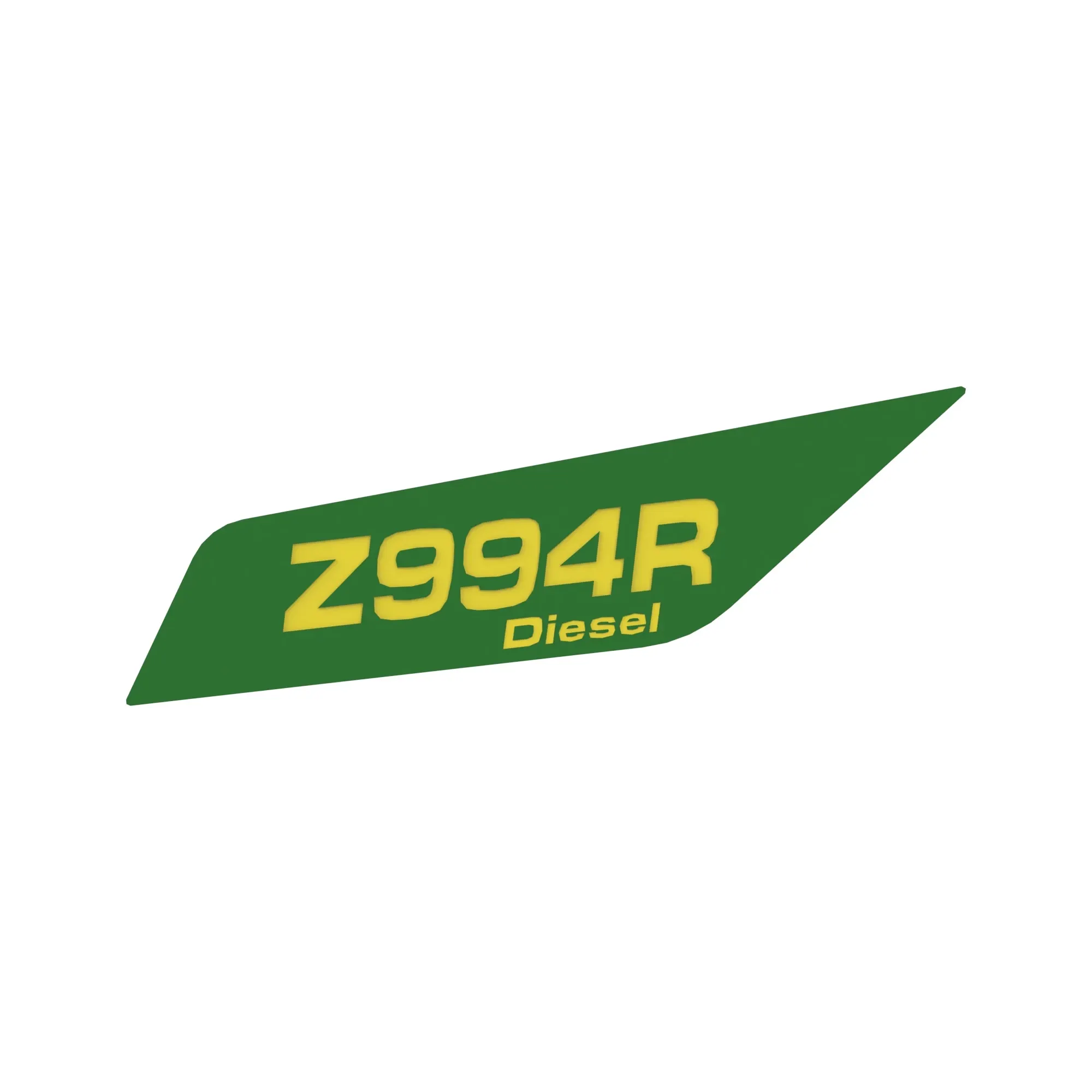 John Deere Model Z994R Label, Left Side - TCU40167