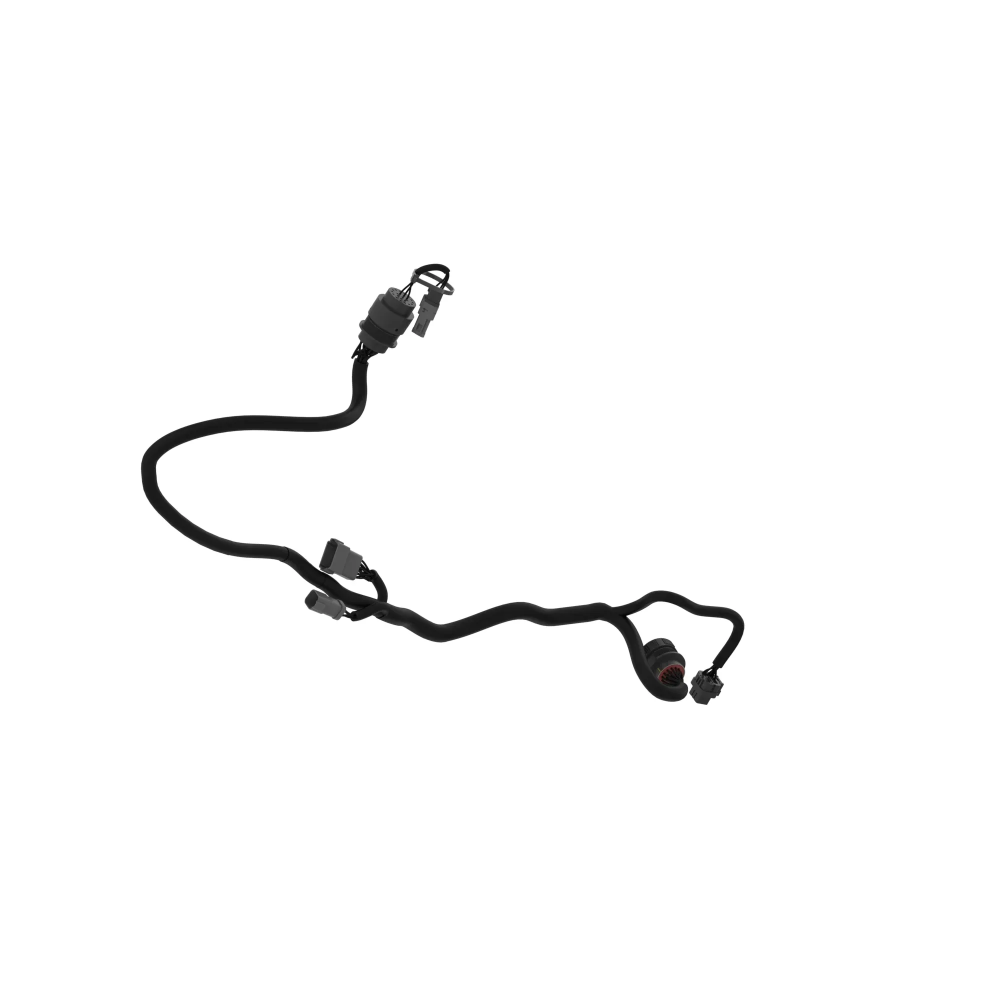 John Deere Electrohydraulic Integrated Grade Control Wiring Harness - AT490997