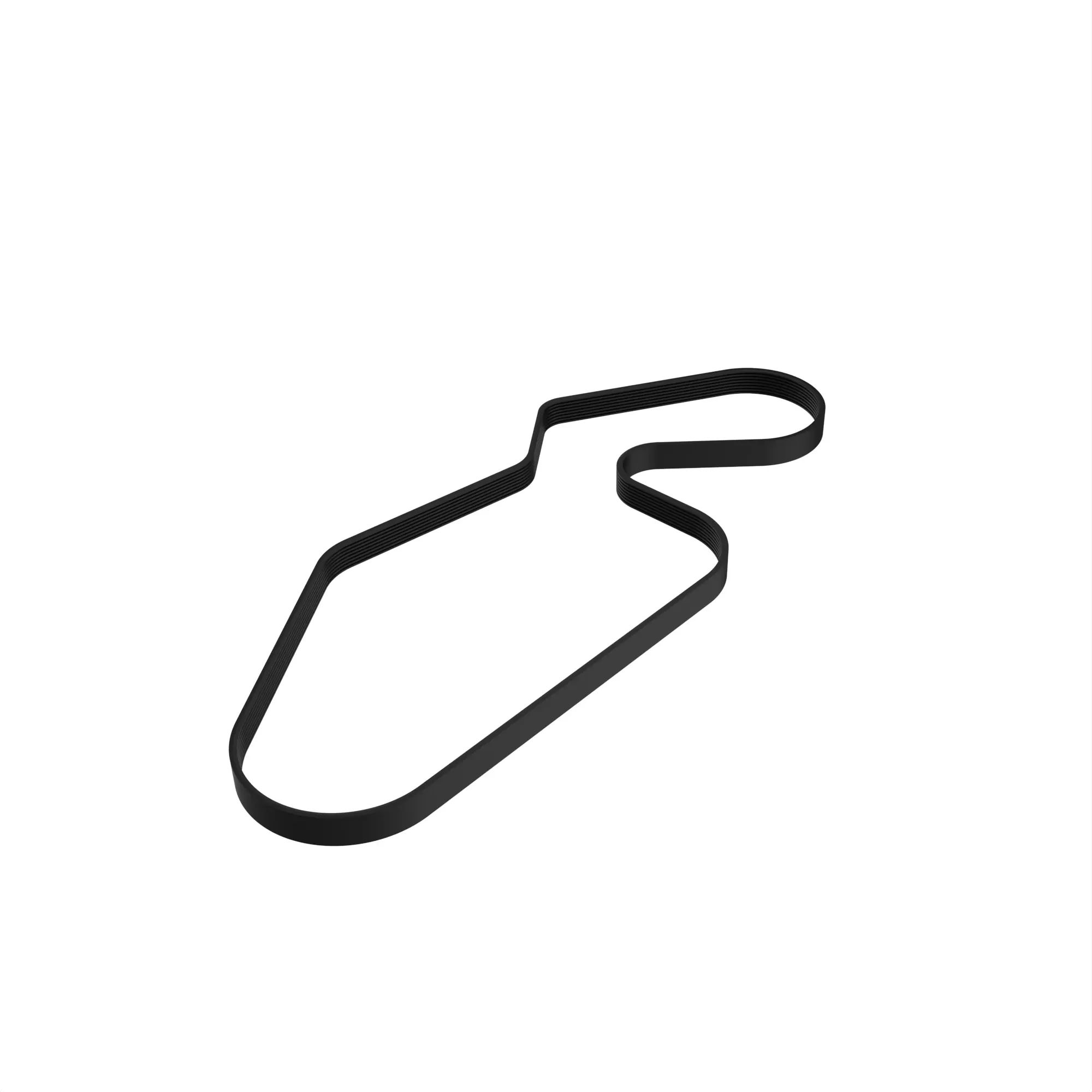 John Deere PK Section Engine Fan Drive V-Belt, Effective Length 1926.0 mm (75.8 inch) - R133703