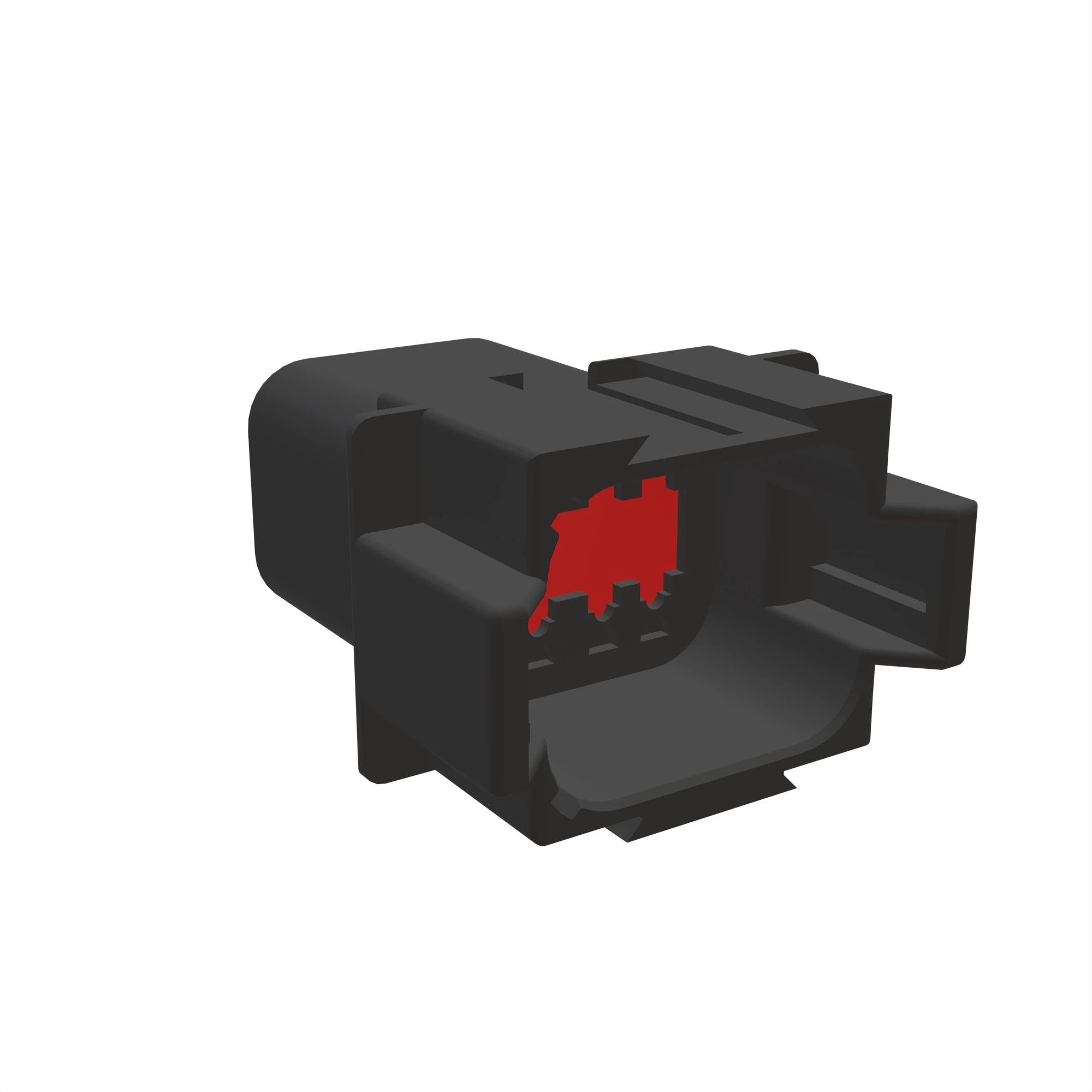 CONN TYCO DT 8W FS BLK PSLTC