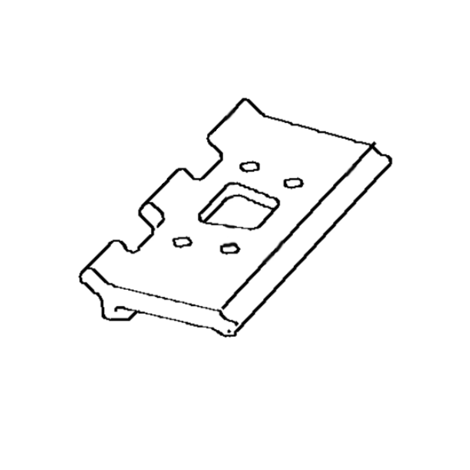 John Deere Single Grouser Track Chain Shoe - 790105800