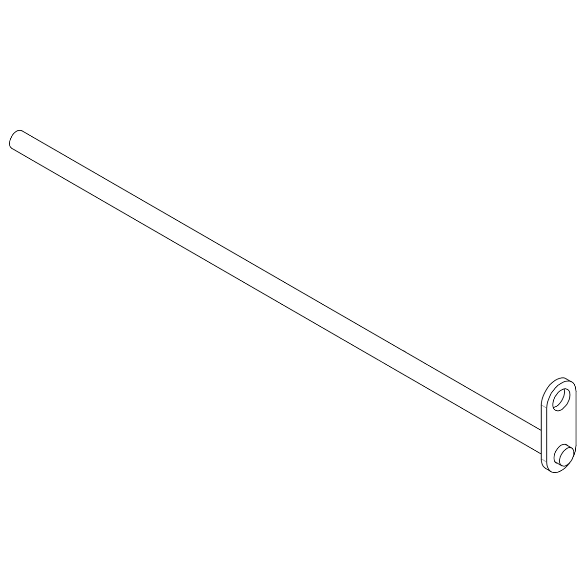 Chain Mount Rod, Mulching Head