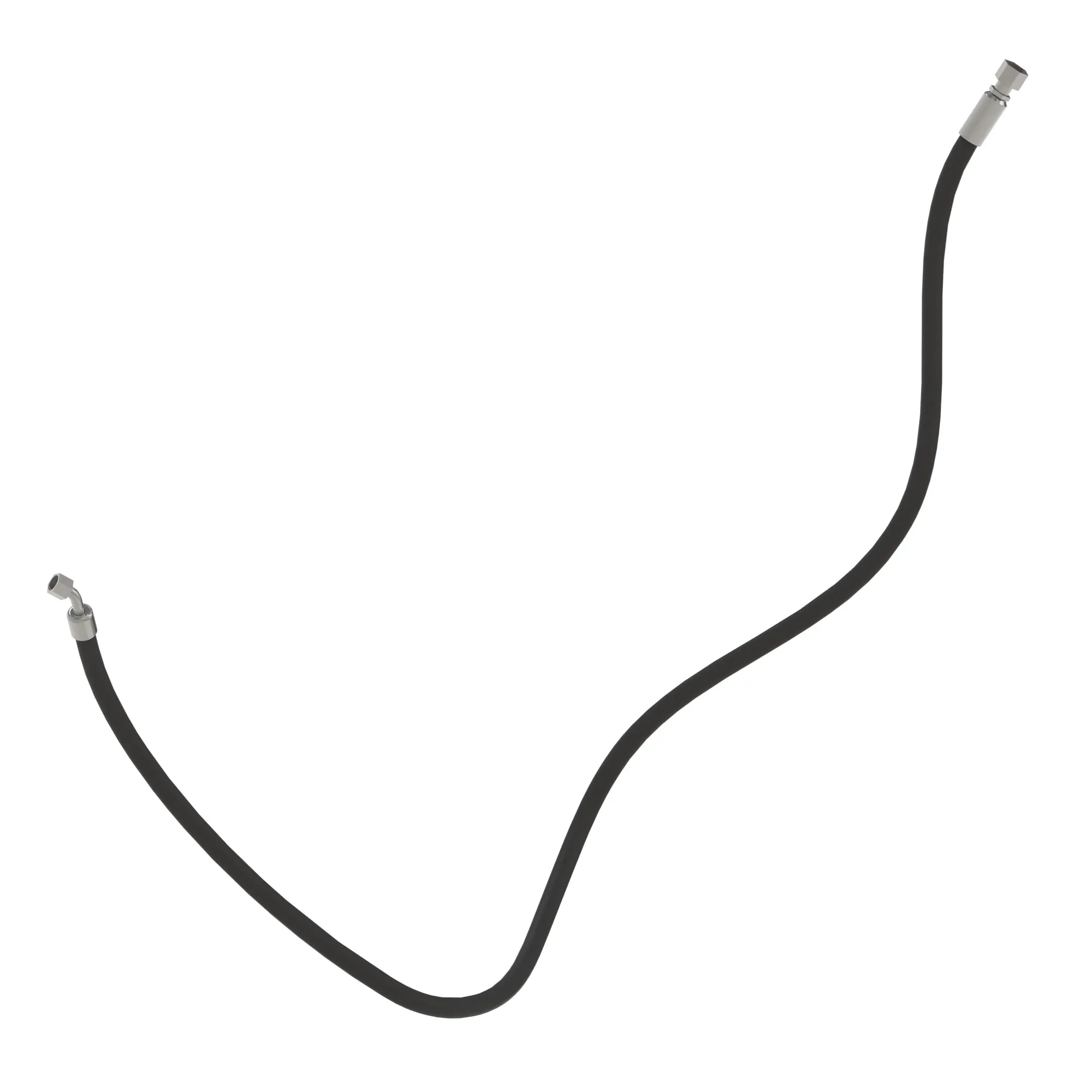 John Deere Main Engine Gearcase Cooler By-pass Valve Hose - AH219250
