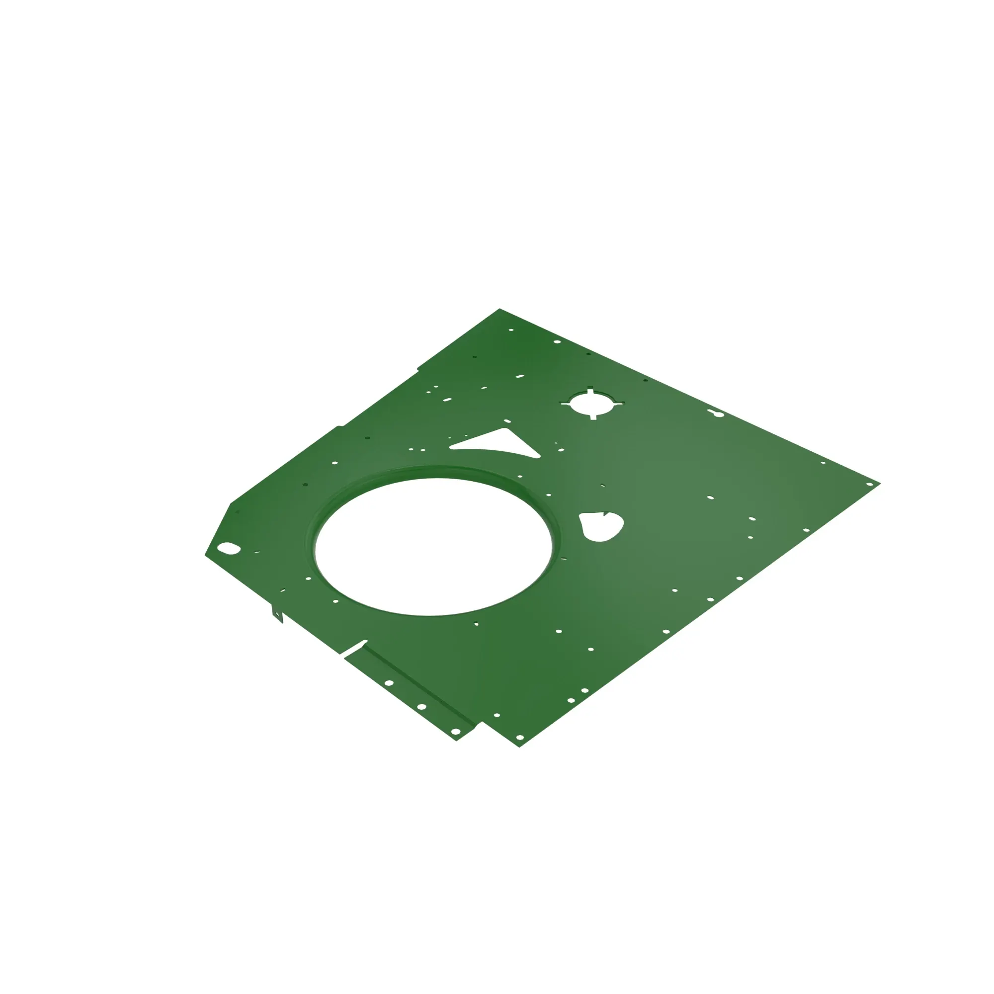 John Deere Cleaning Fan Module Sheet, Right Side - AXE68393