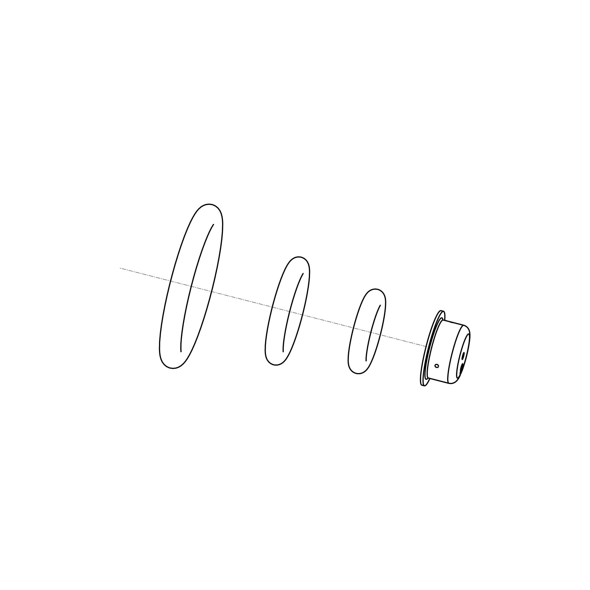 John Deere Solenoid Valve Seal Kit - AT425467
