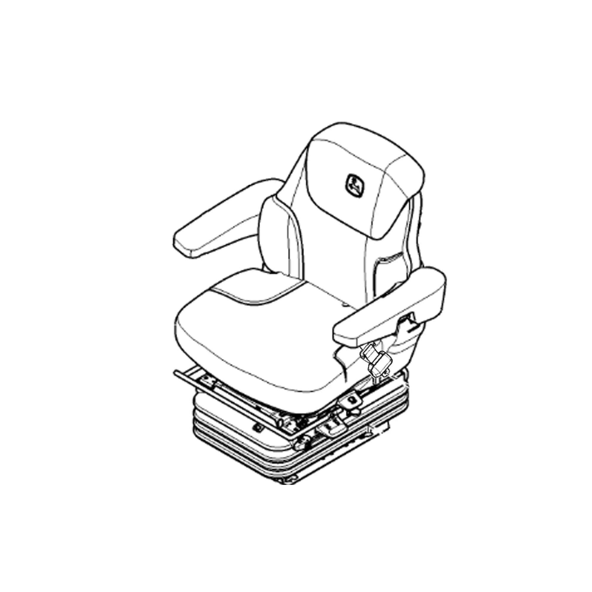 John Deere Standard Driver Seat - BL16919