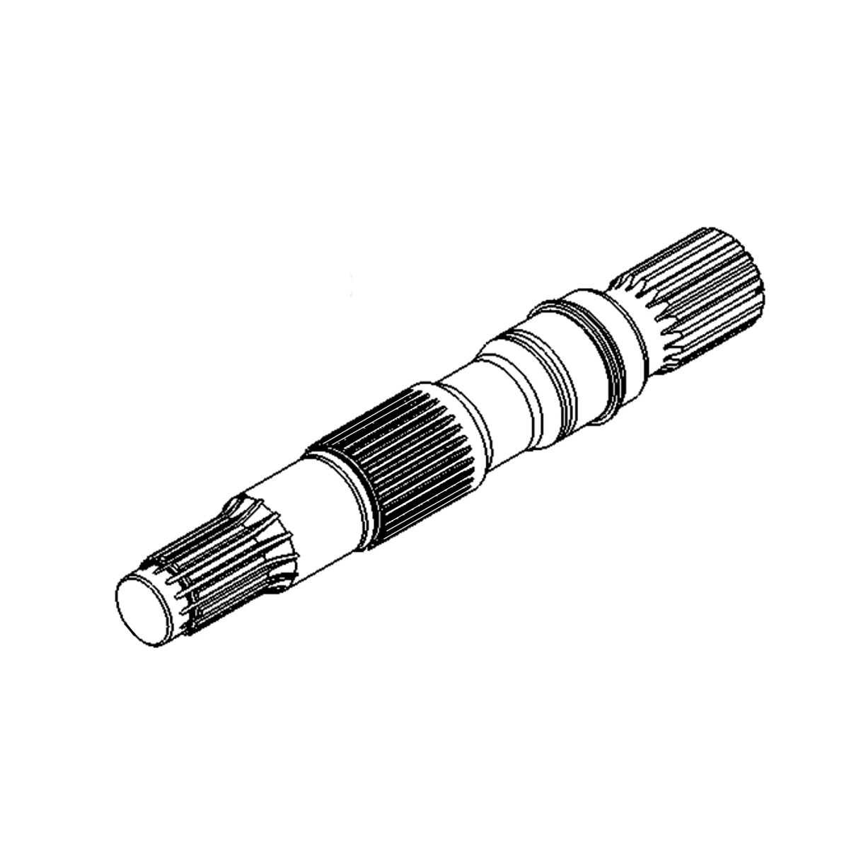 H1P Pump Input Shaft 23 Toot