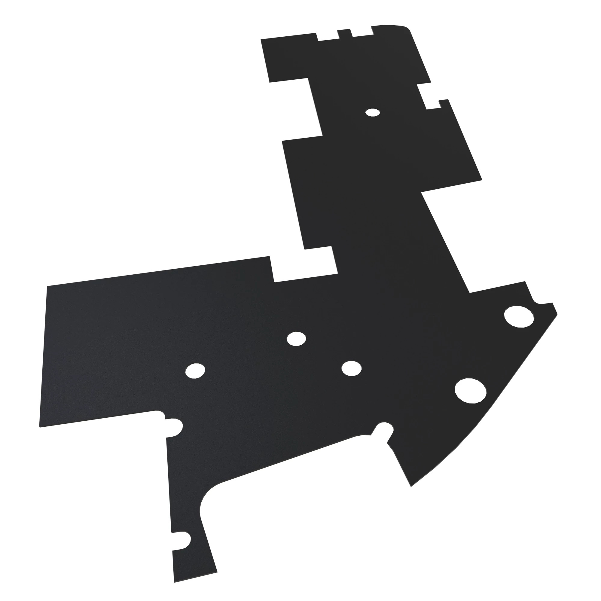 MAT, CAB FLOOR DAMPER, RH