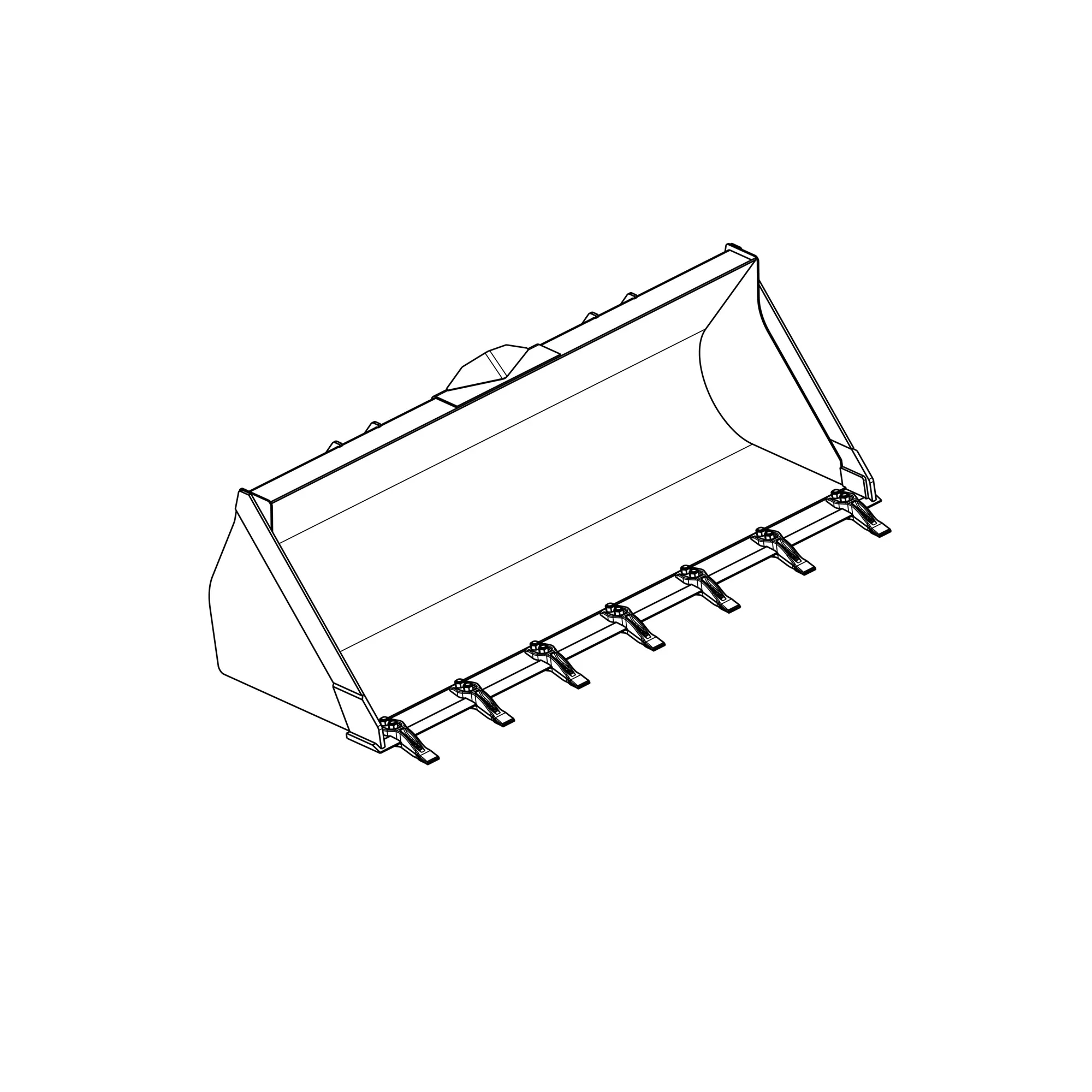 John Deere Loader Bucket Kit, 0.96 m³ - AT463788