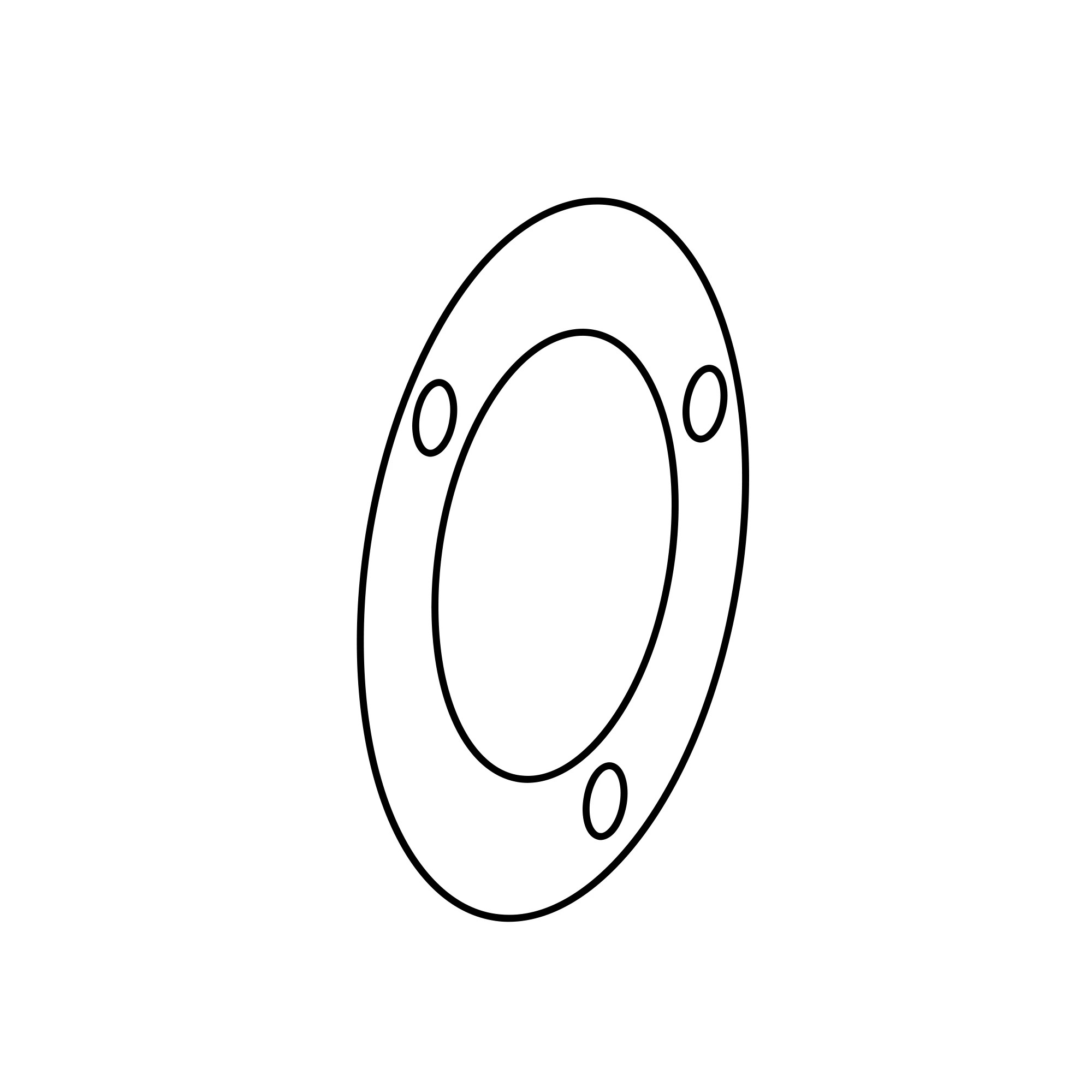 John Deere Front Wheel Knuckle Cap Gasket - B2718R