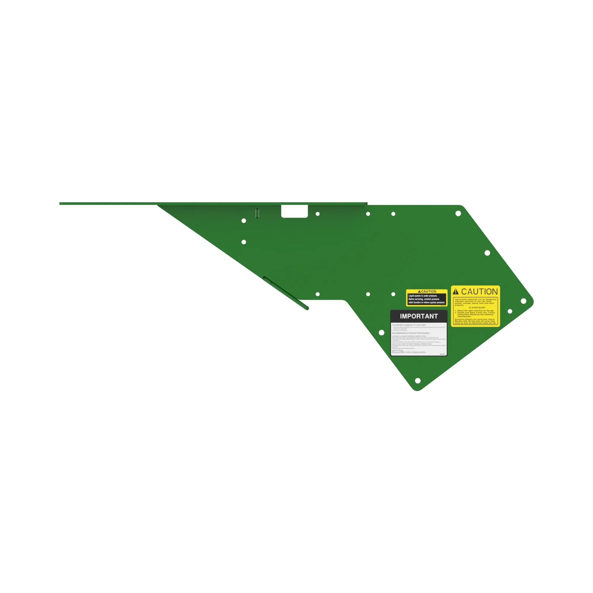 BRACKET, FERTILIZER PUMP SUPPORT WI