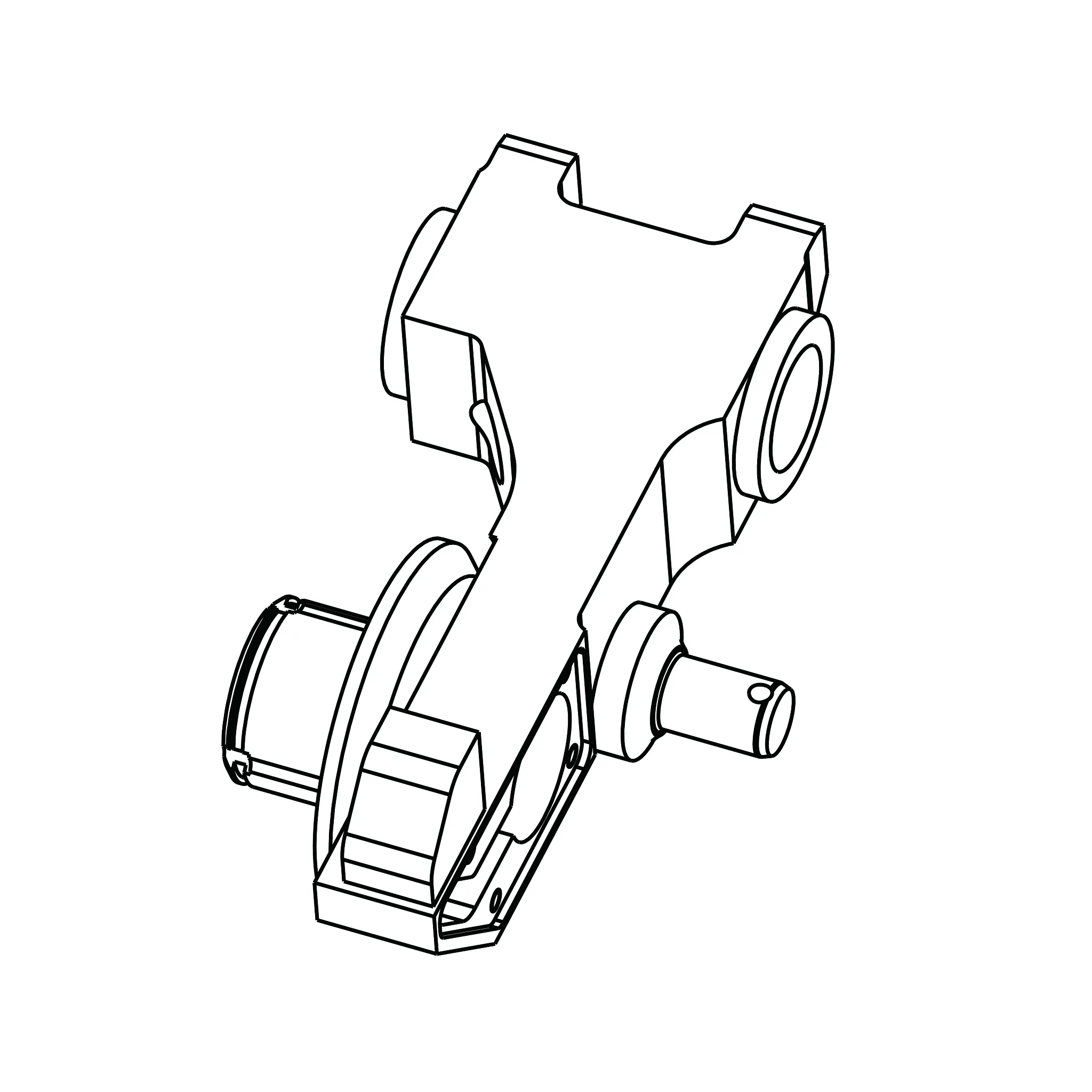 John Deere Length Measuring Device Arm - F692518