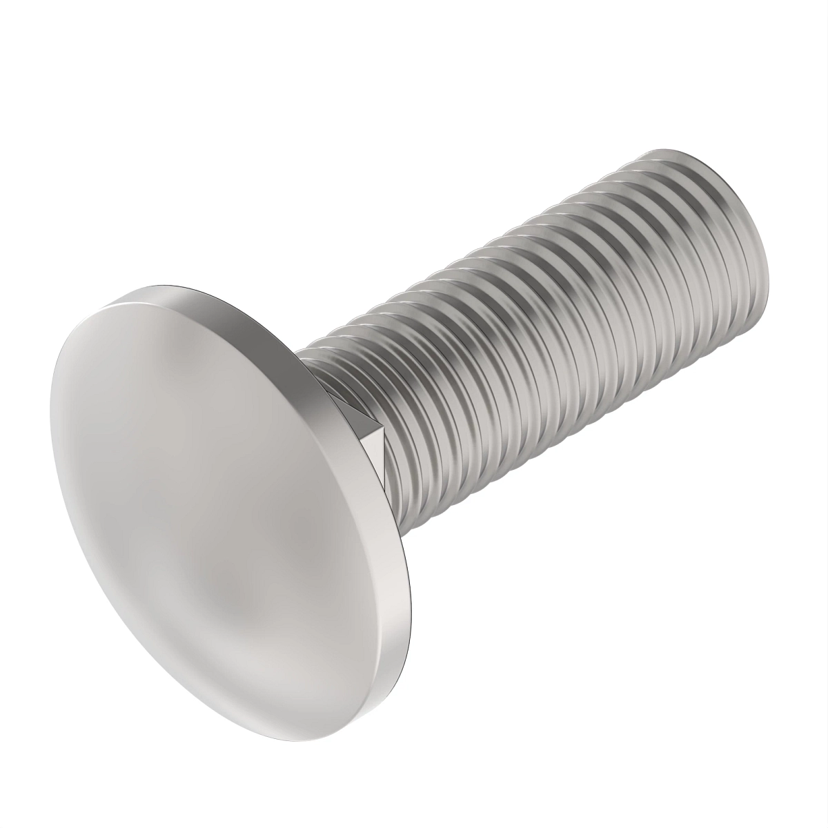 John Deere Round Head Square Neck Bolt, M10 X 30 - 03M7192