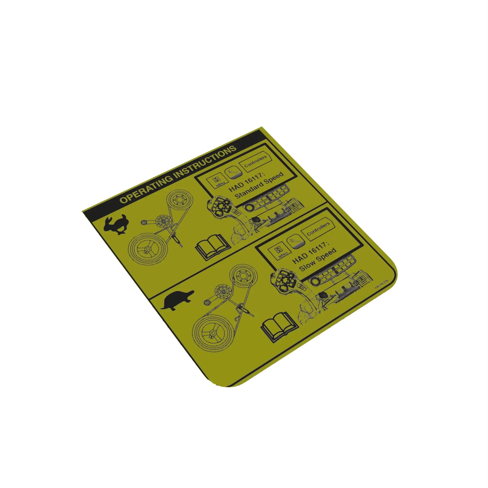 John Deere Label - HXE197370