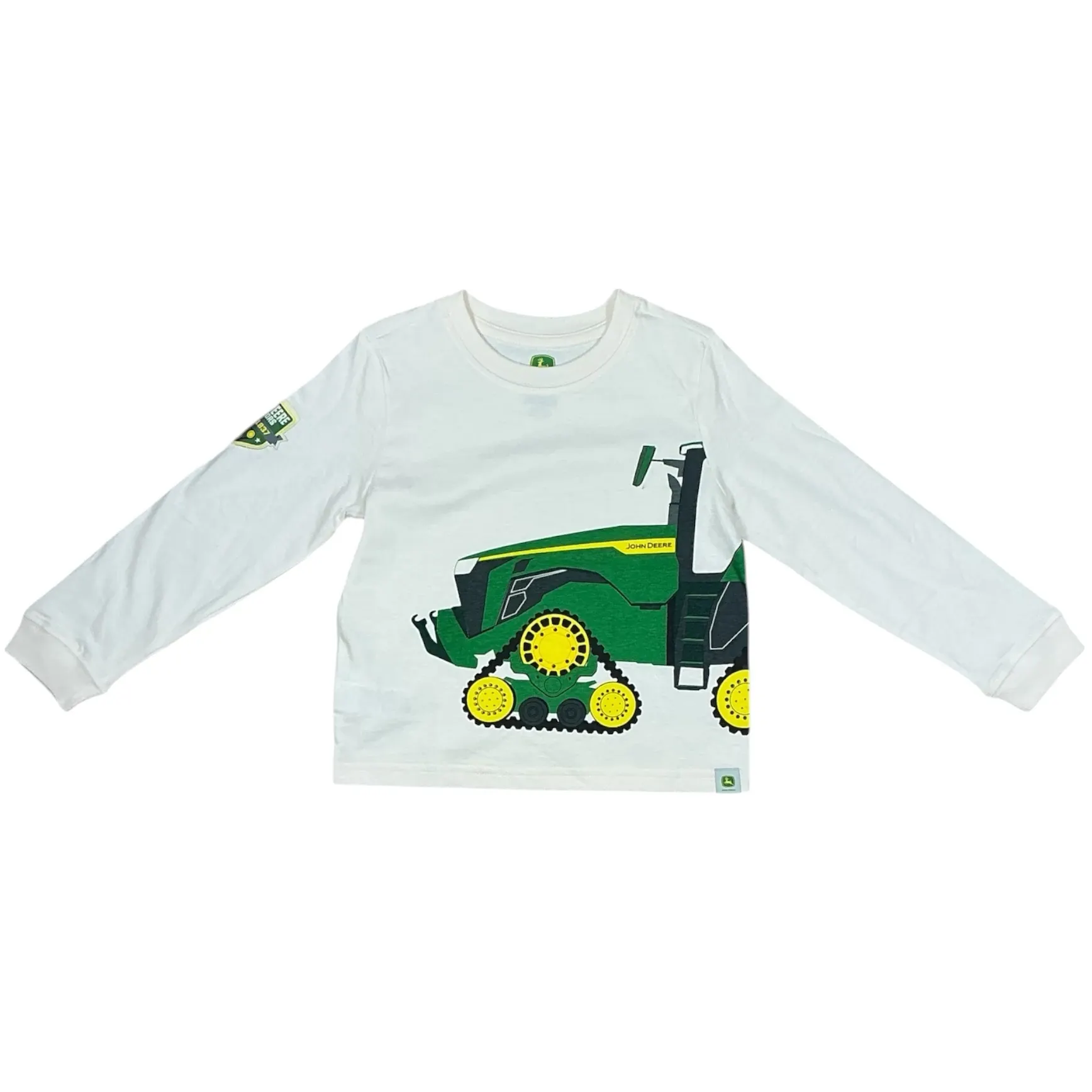 Toddler Tracked Tractor Long Sleeve T-Shirt