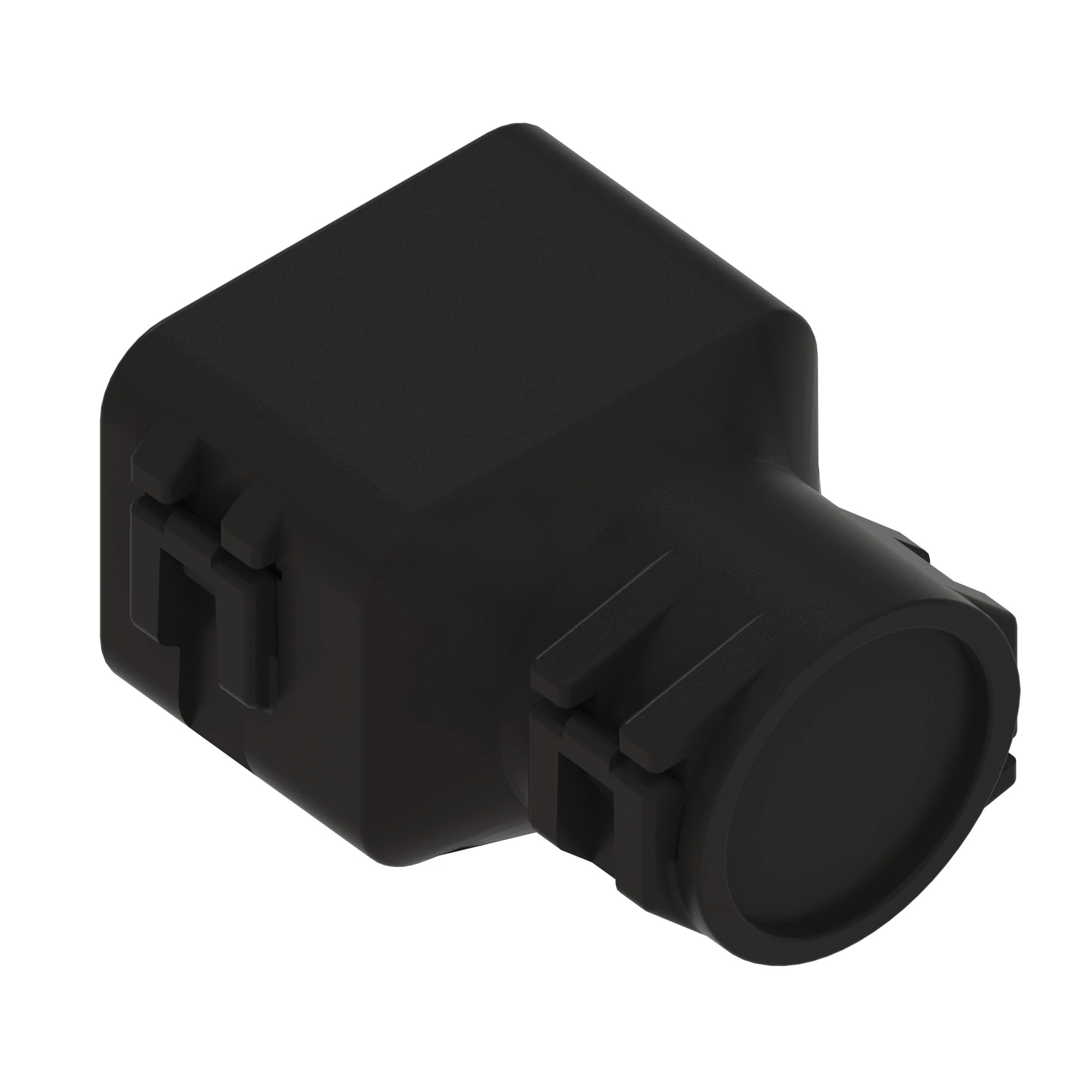 ACCY TYCO AS16 BACKSHELL BLK PLSTC