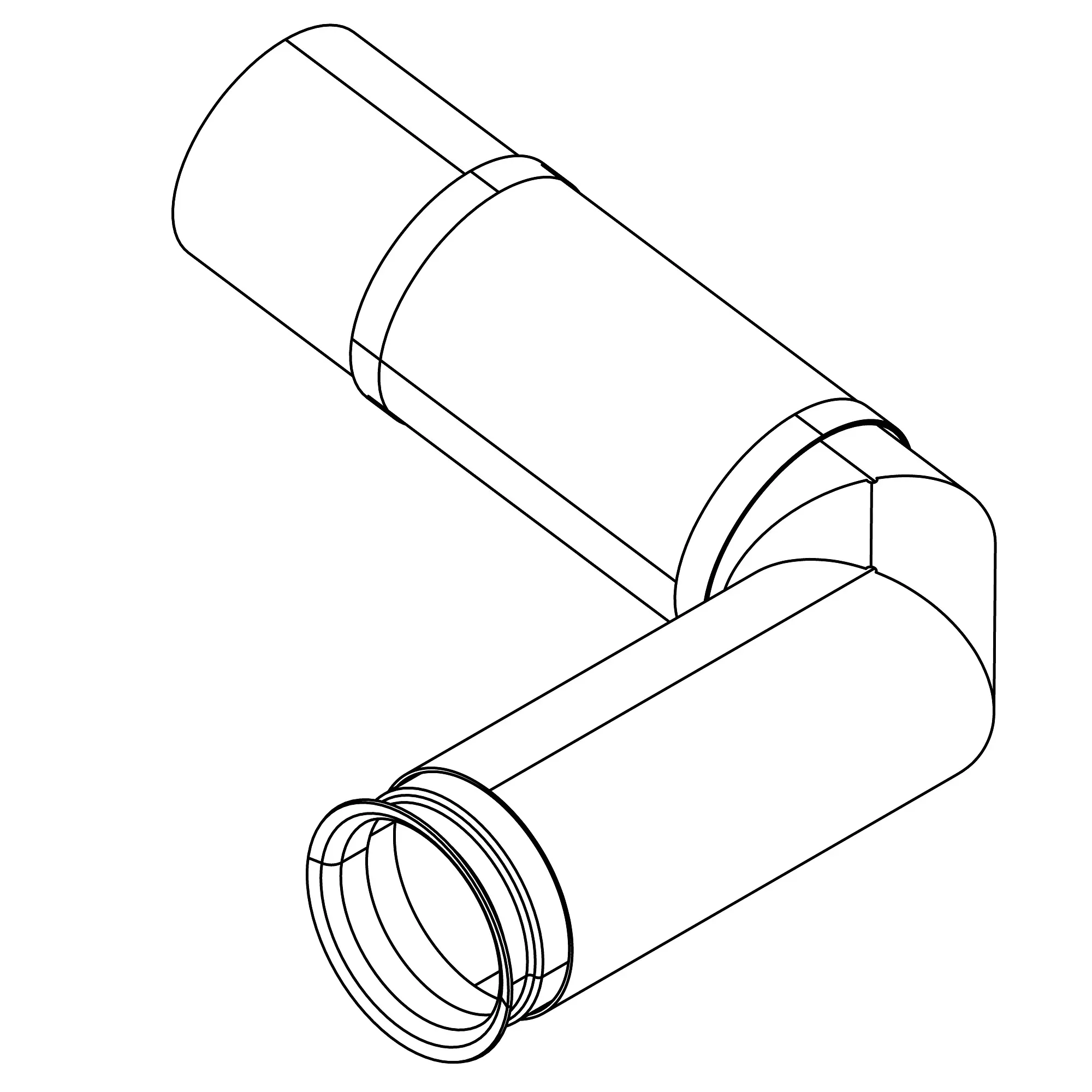 John Deere Exhaust Pipe - F671651