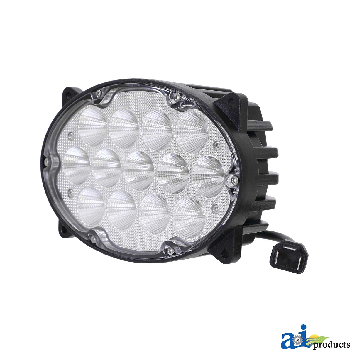 A&I Products Oval Hood Lamp, 12 Volts - A-WL1370