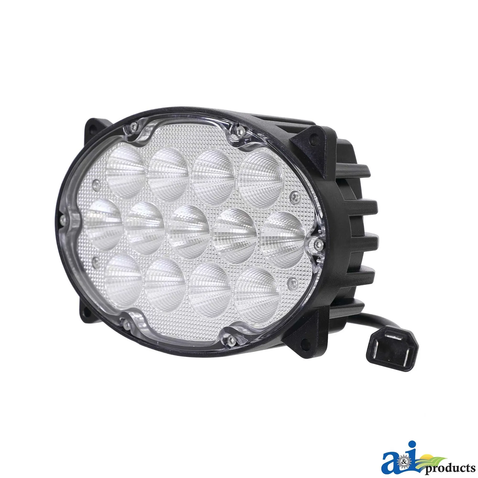 A&I Products Oval Hood Lamp, 12 Volts - A-WL1370