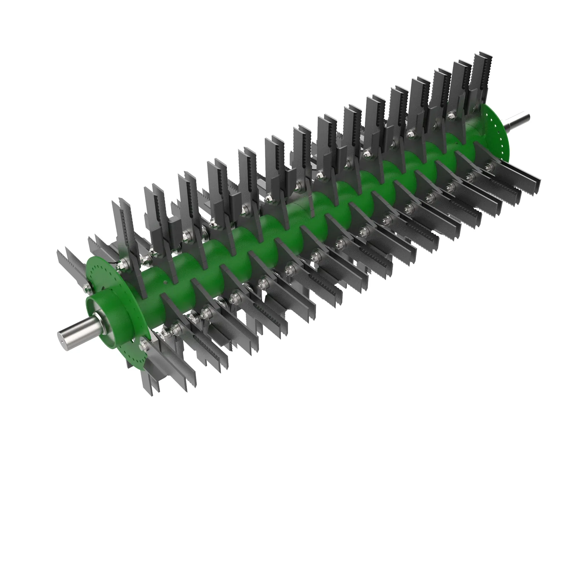 John Deere Extra Fine Cut Straw Chopper Rotor - AH230909