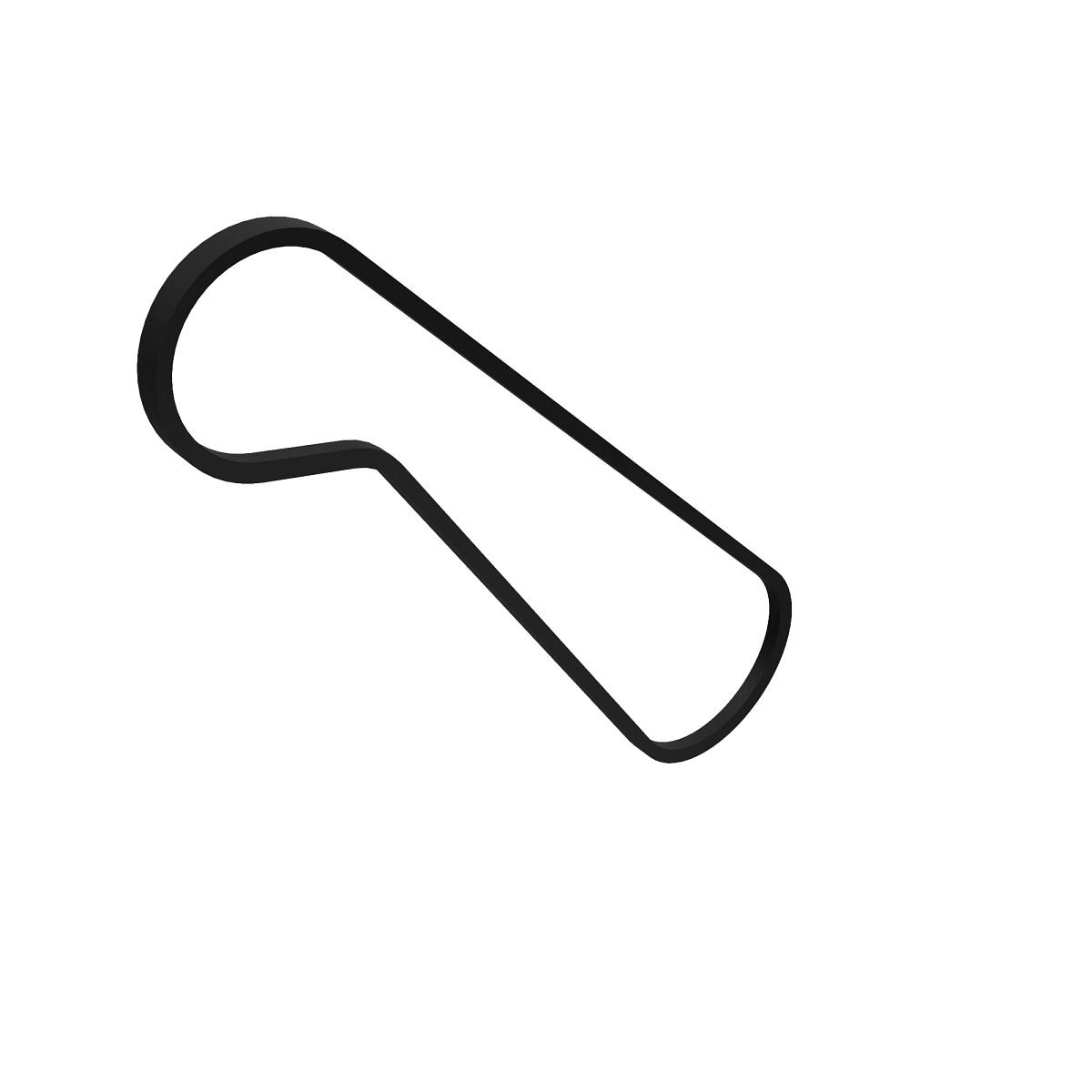 John Deere Material Collection V-Belt, Effective Length 1296.6 mm (51 inch) - TCU21814