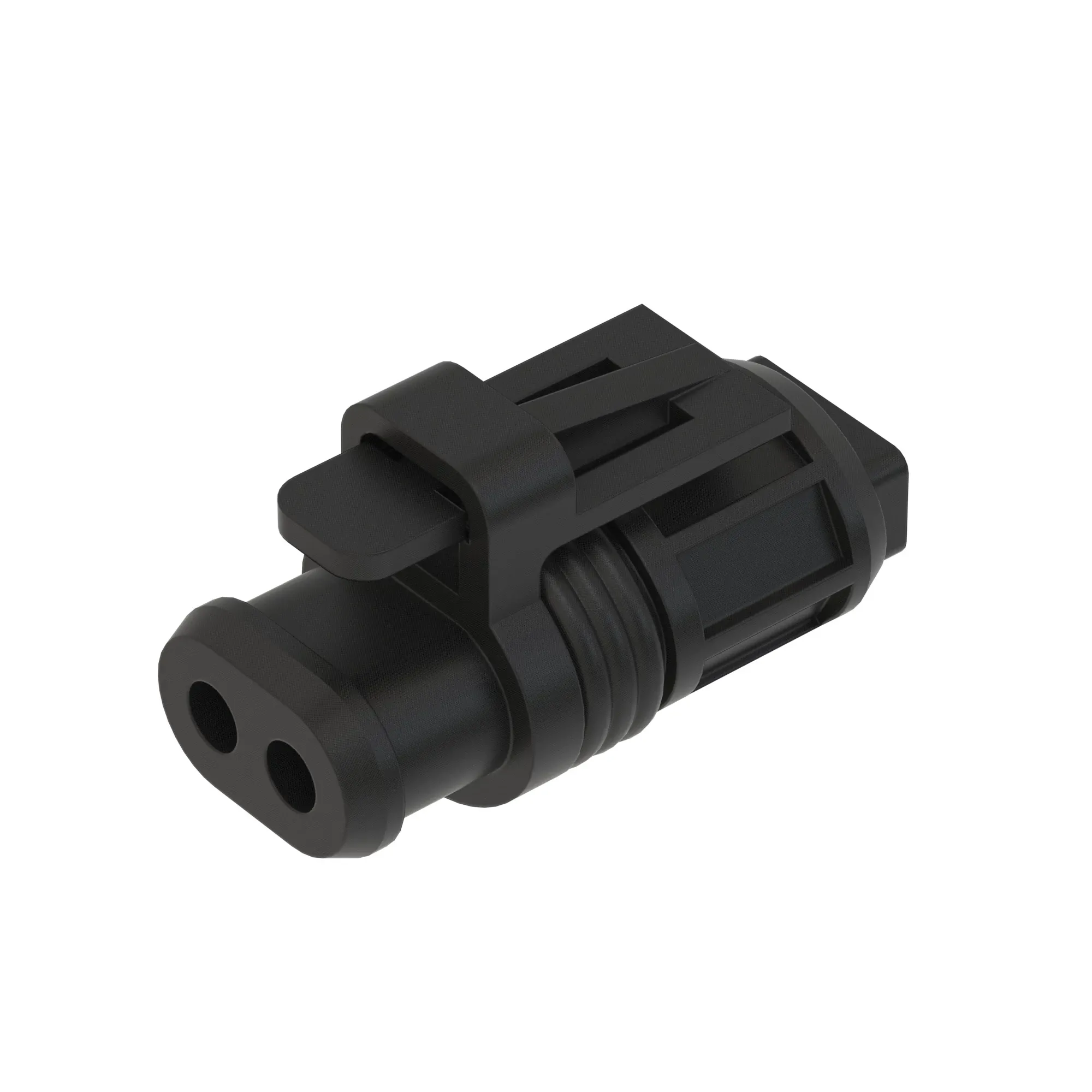 CONN TYCO 1.5MM 2W MS BLK NYLON