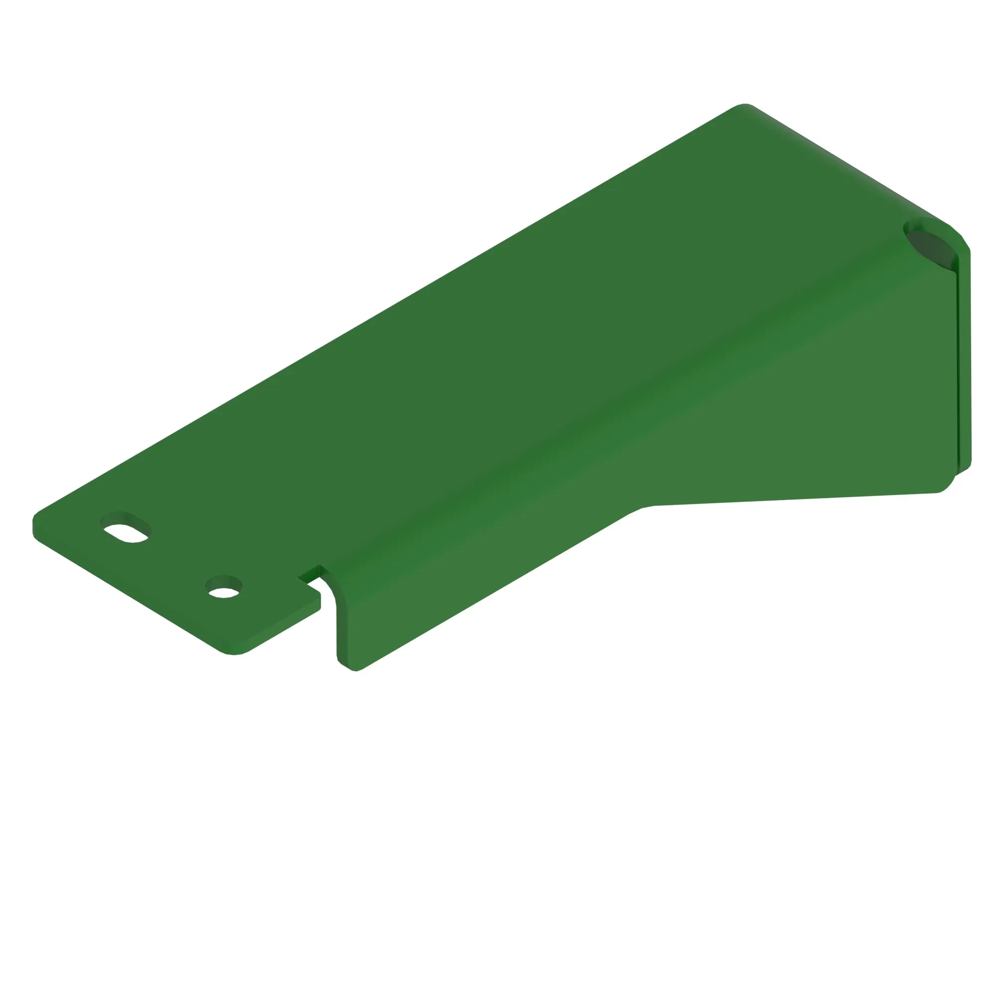 John Deere Left Side Fan Shield Stopper Bracket - HXE169451