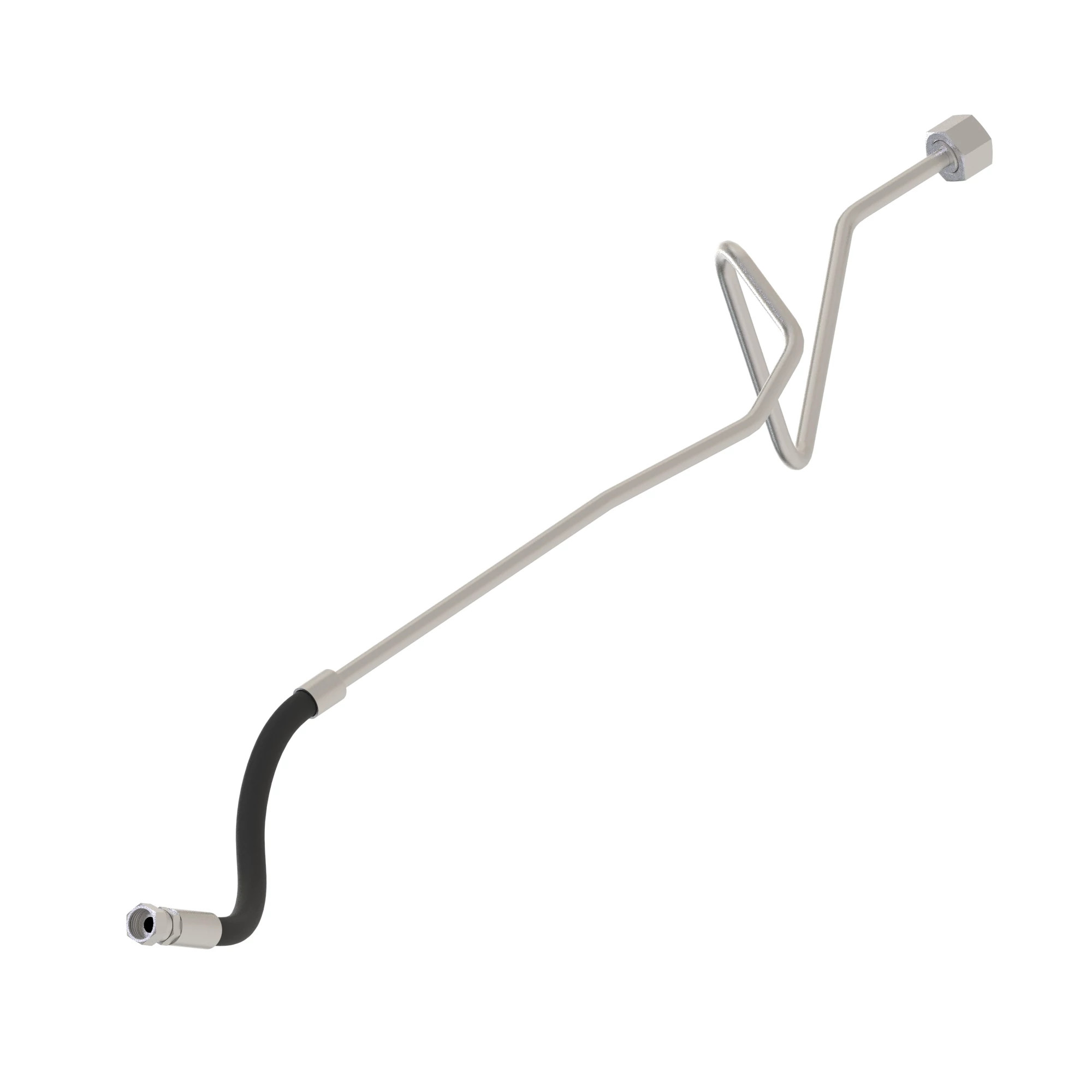 John Deere Rear Cab Suspension Low Pressure Manifold Return Oil Line - TA18895