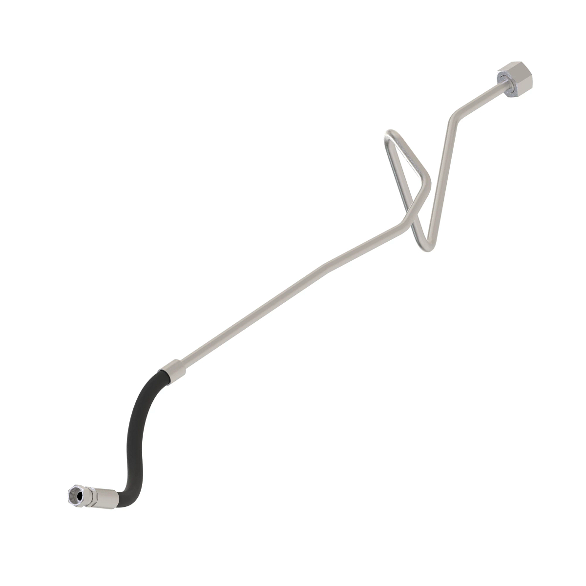 John Deere Rear Cab Suspension Low Pressure Manifold Return Oil Line - TA18895