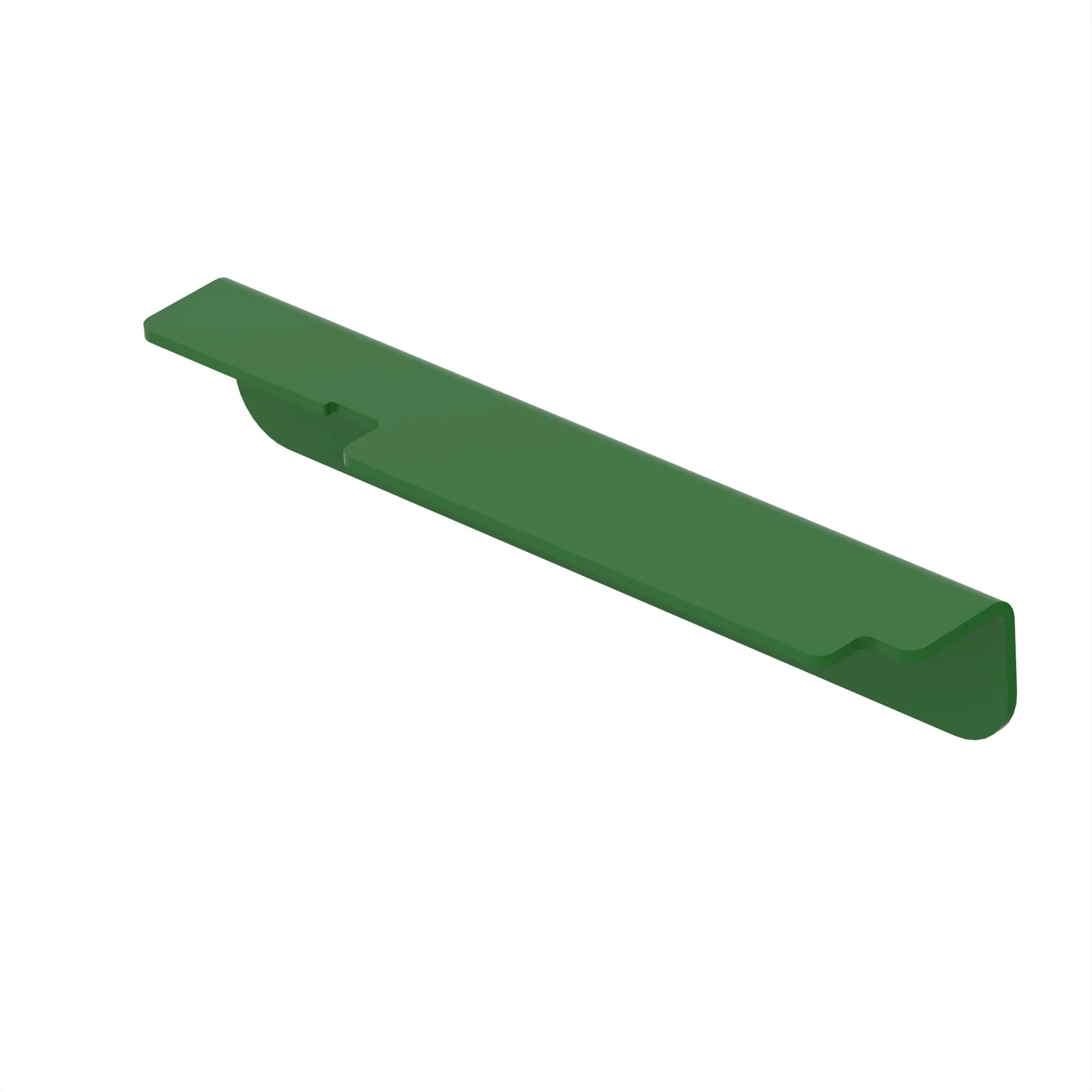 ANGLE, HITCH BRACKET, GREEN PAINTED