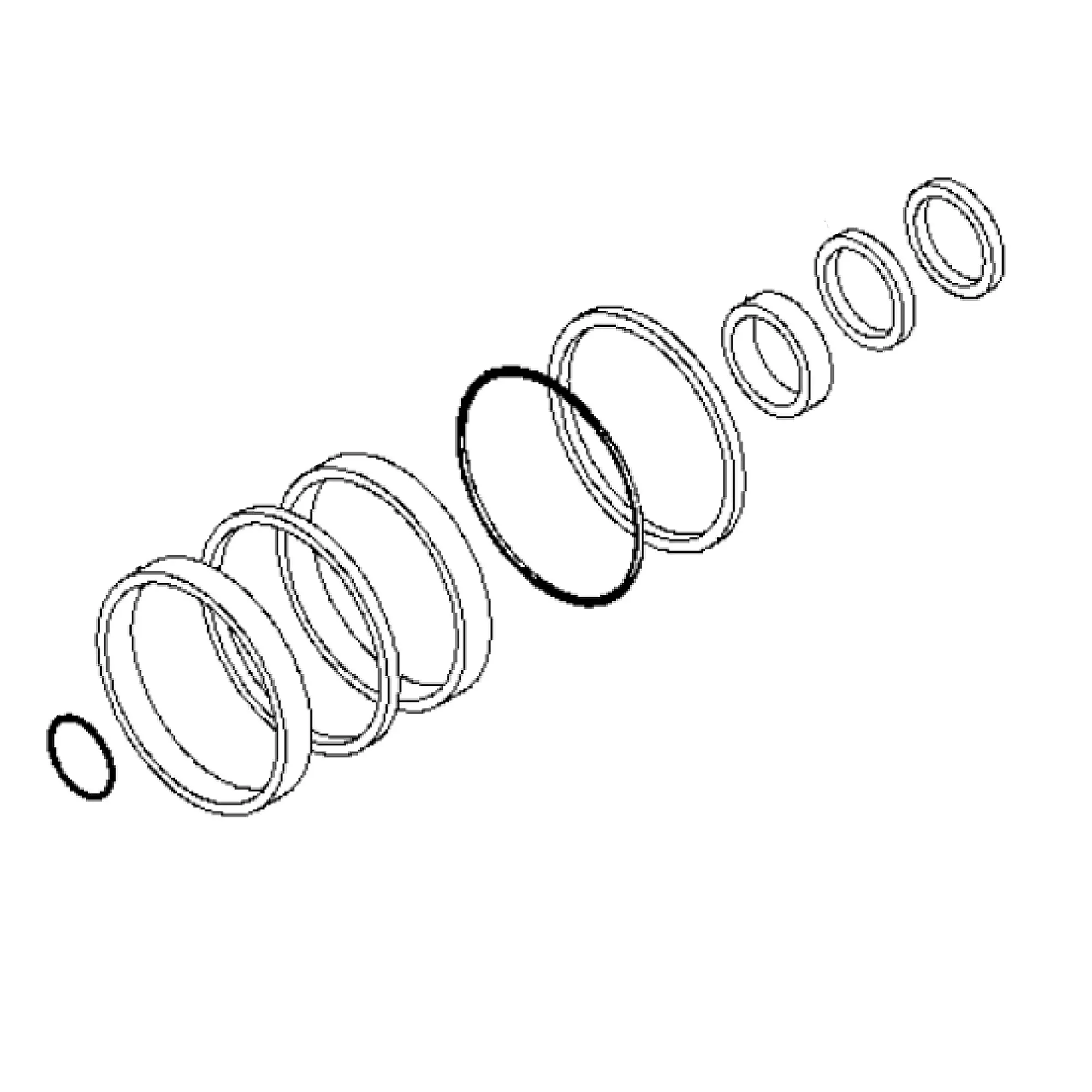 John Deere Hydraulic Cylinder Seal Kit - F435830