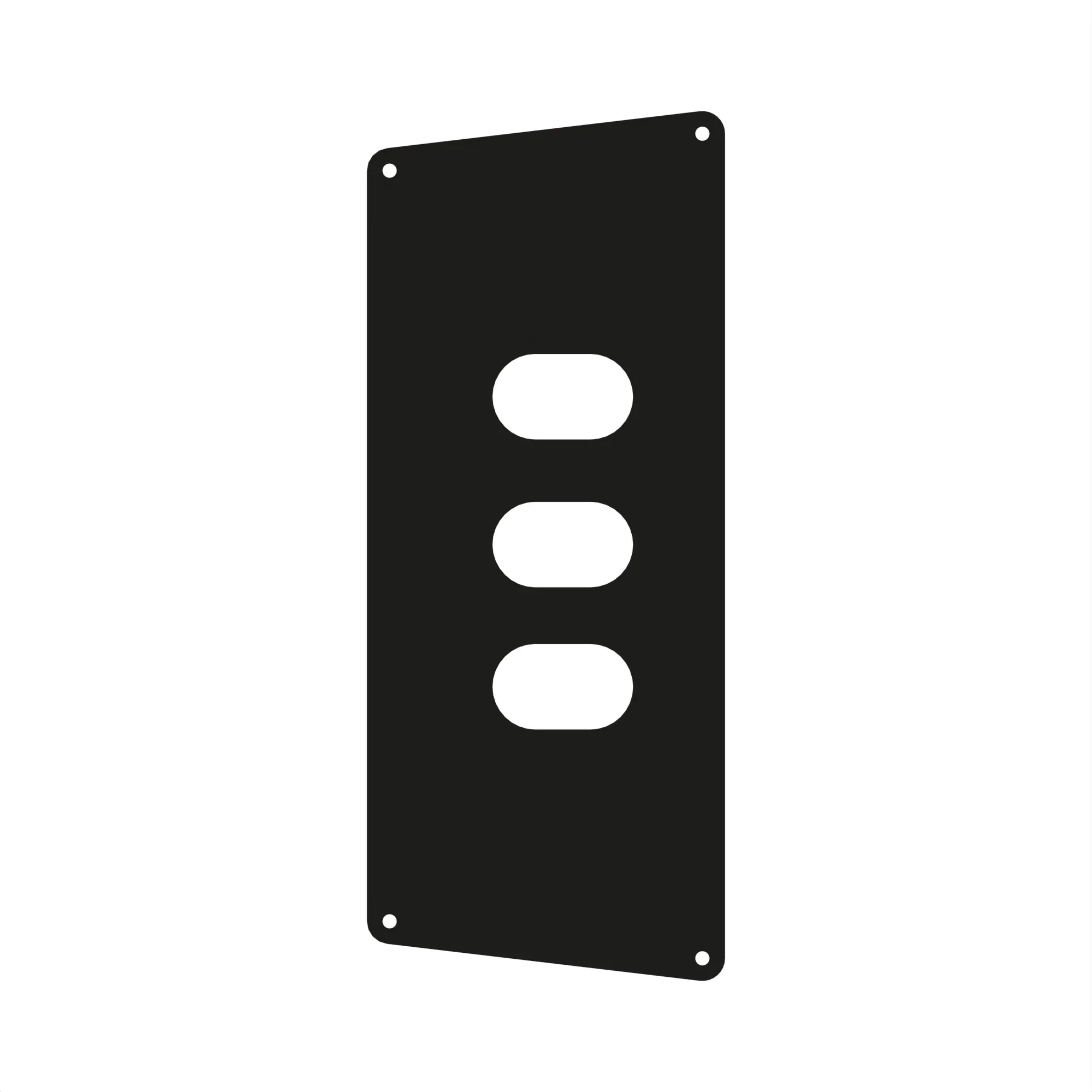 PLATE, 3 LEVER