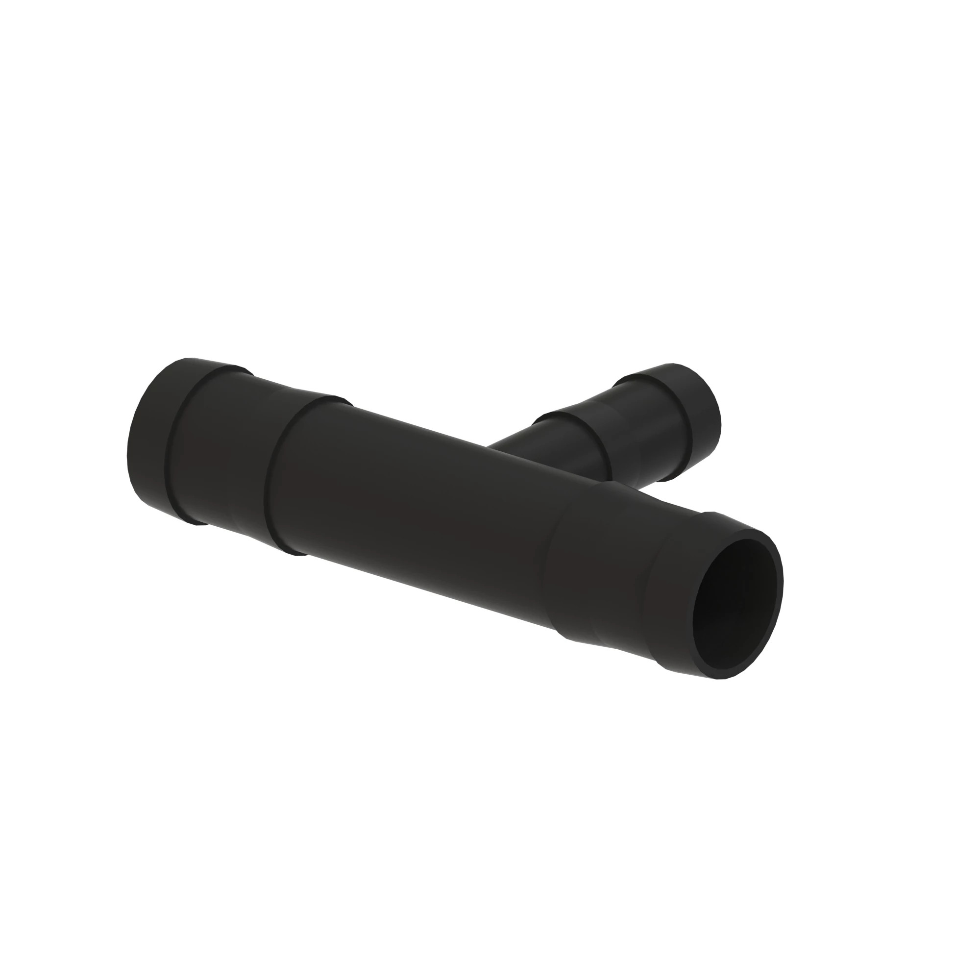 HOSE, BARB T, POLYPROPLYENE, .75-IN
