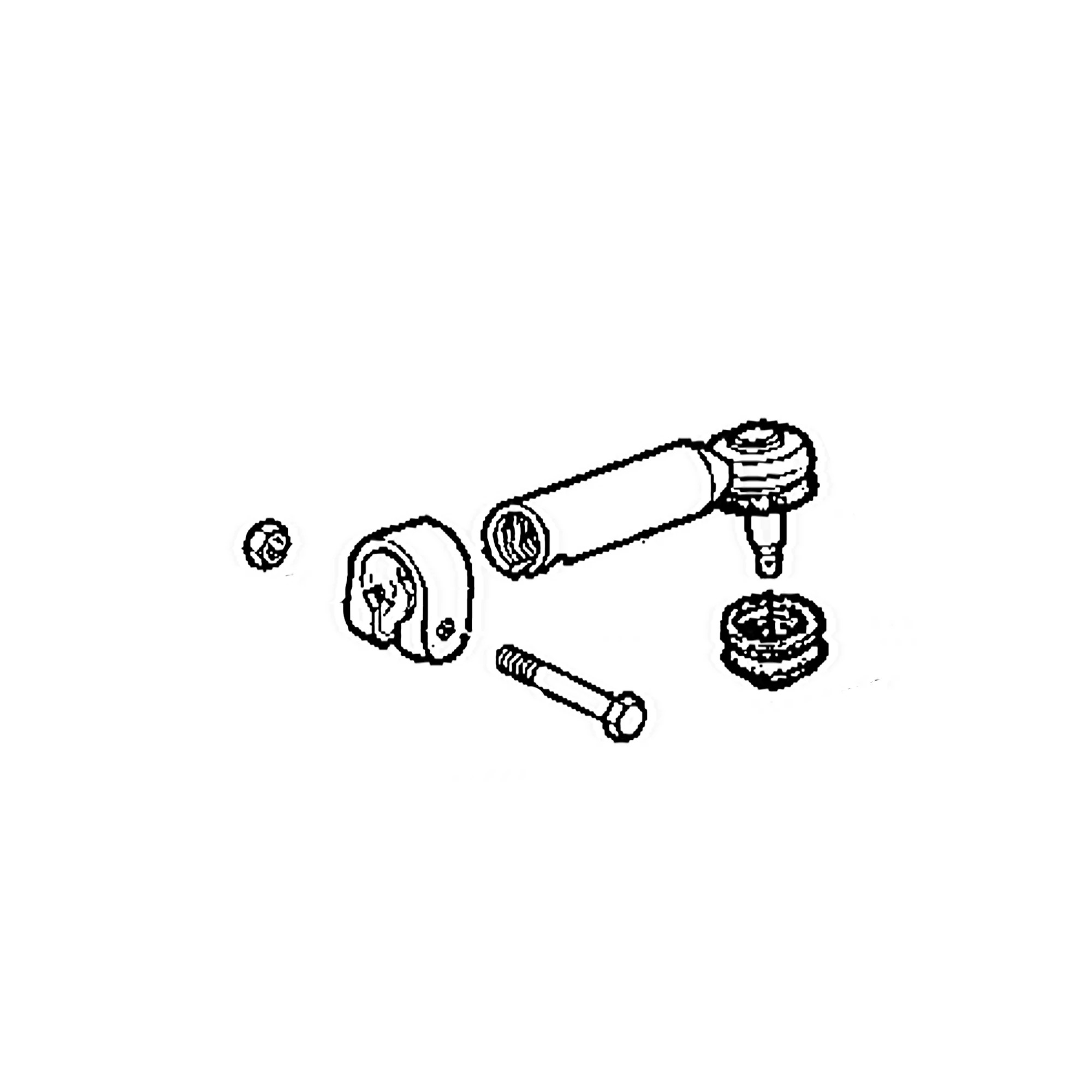 John Deere Sweptback Front Axle Tie Rod - AL178272