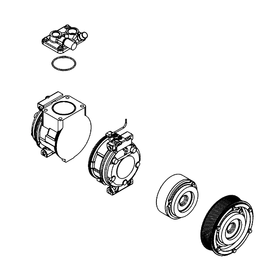 John Deere Compressor Hardware Kit - RE52507