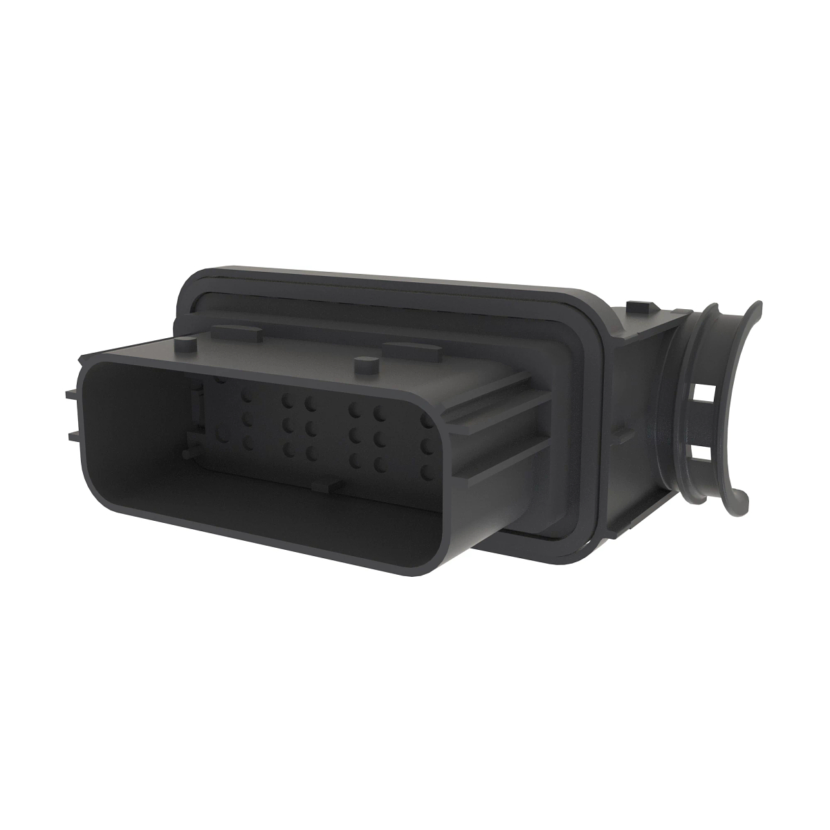 CONN TYCO AMPSEAL 28W FS BLK PLSTC