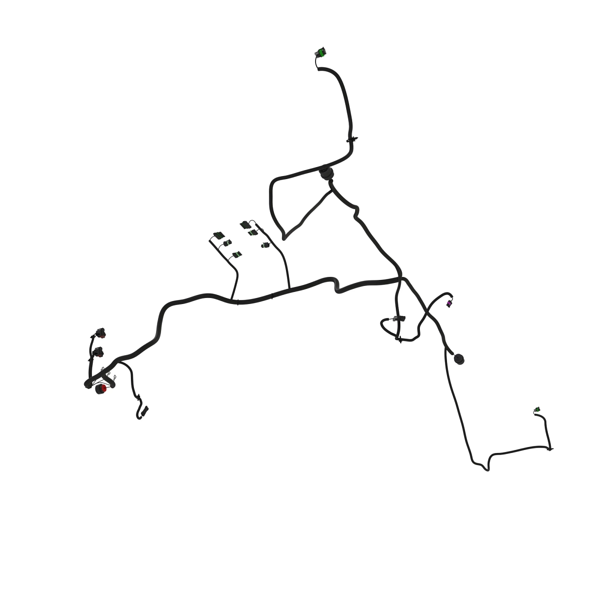 Wiring Harness, Harness - Center Bo