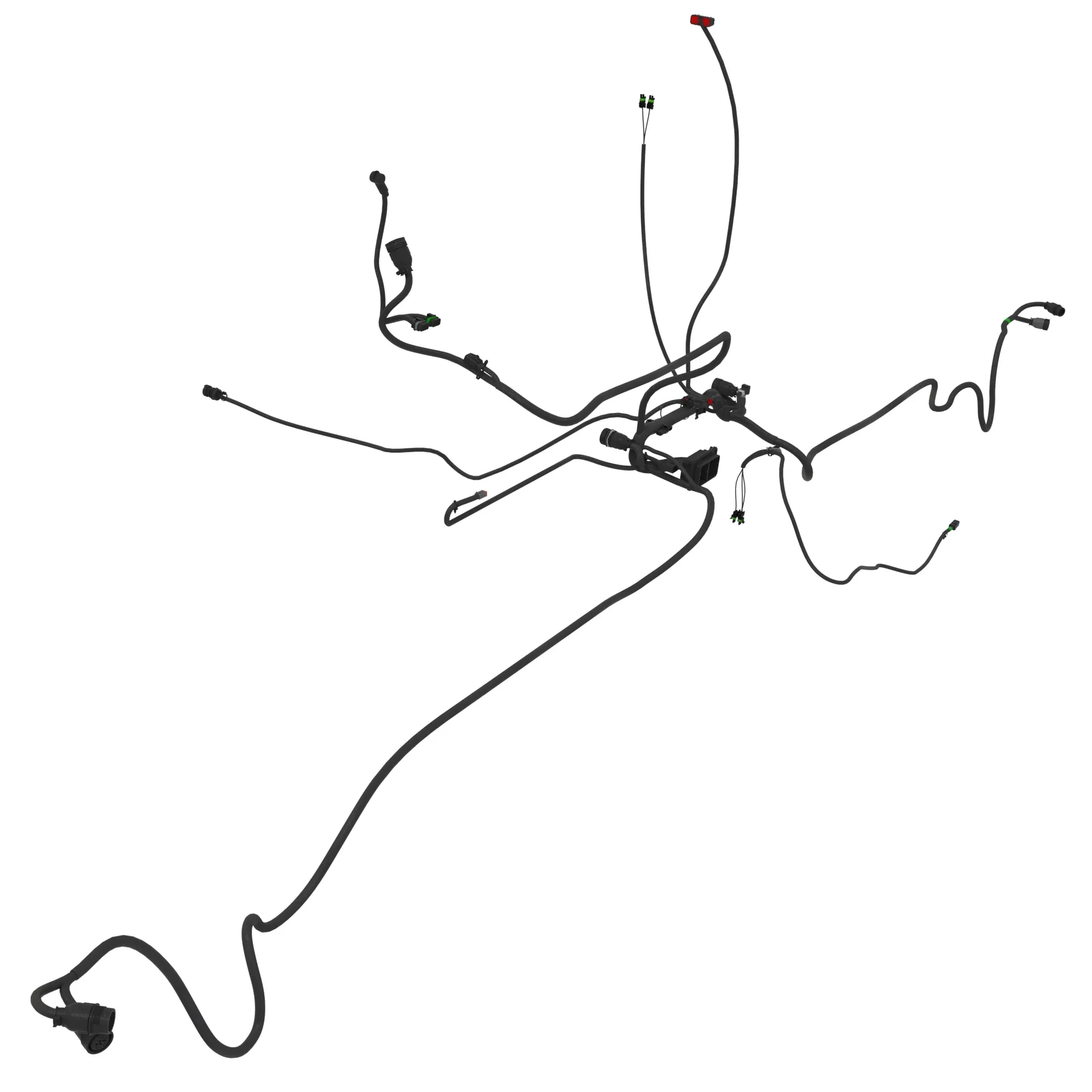 John Deere Center Backbone Wiring Harness - AA93315