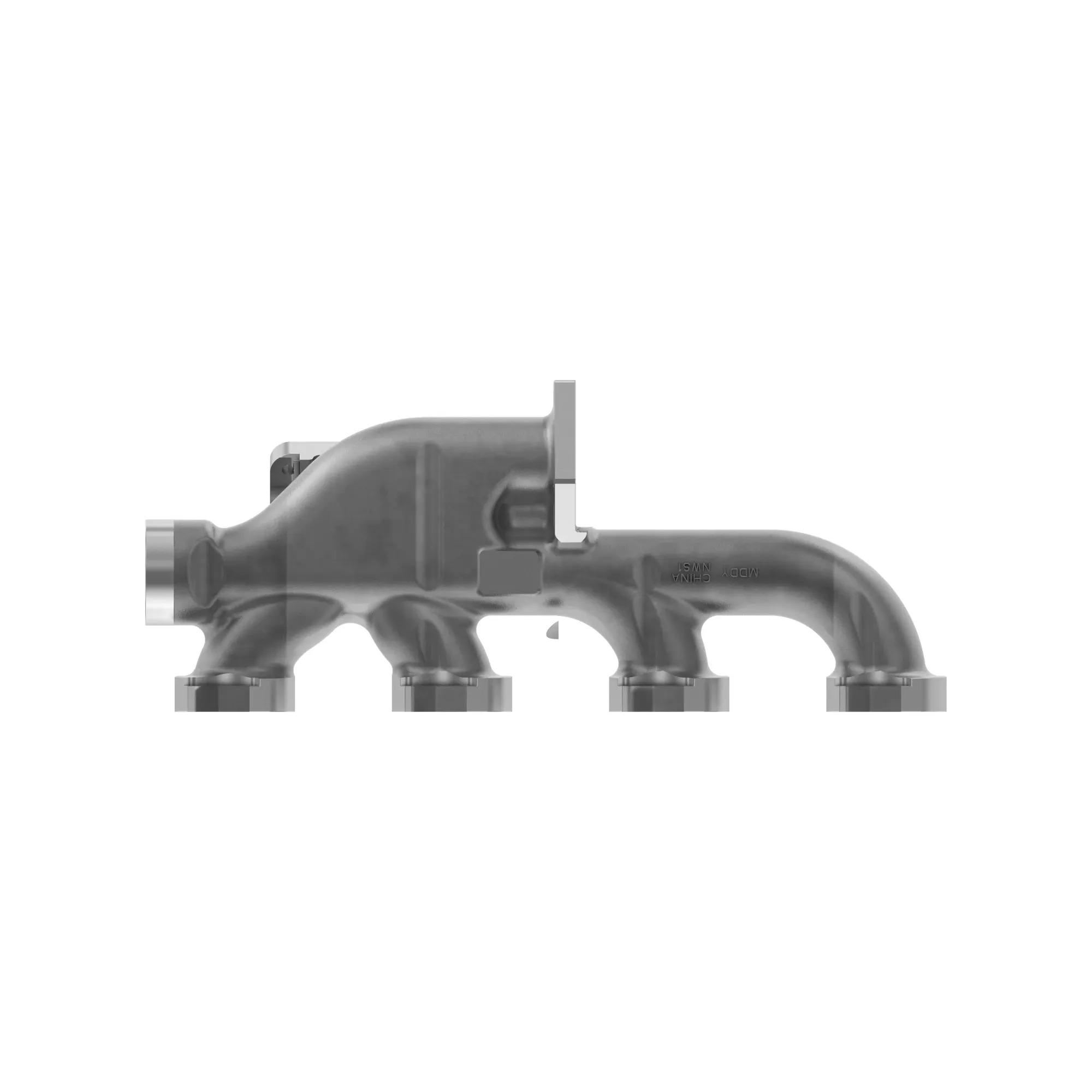 EXHAUST MANIFOLD, INSULATED FRONT F