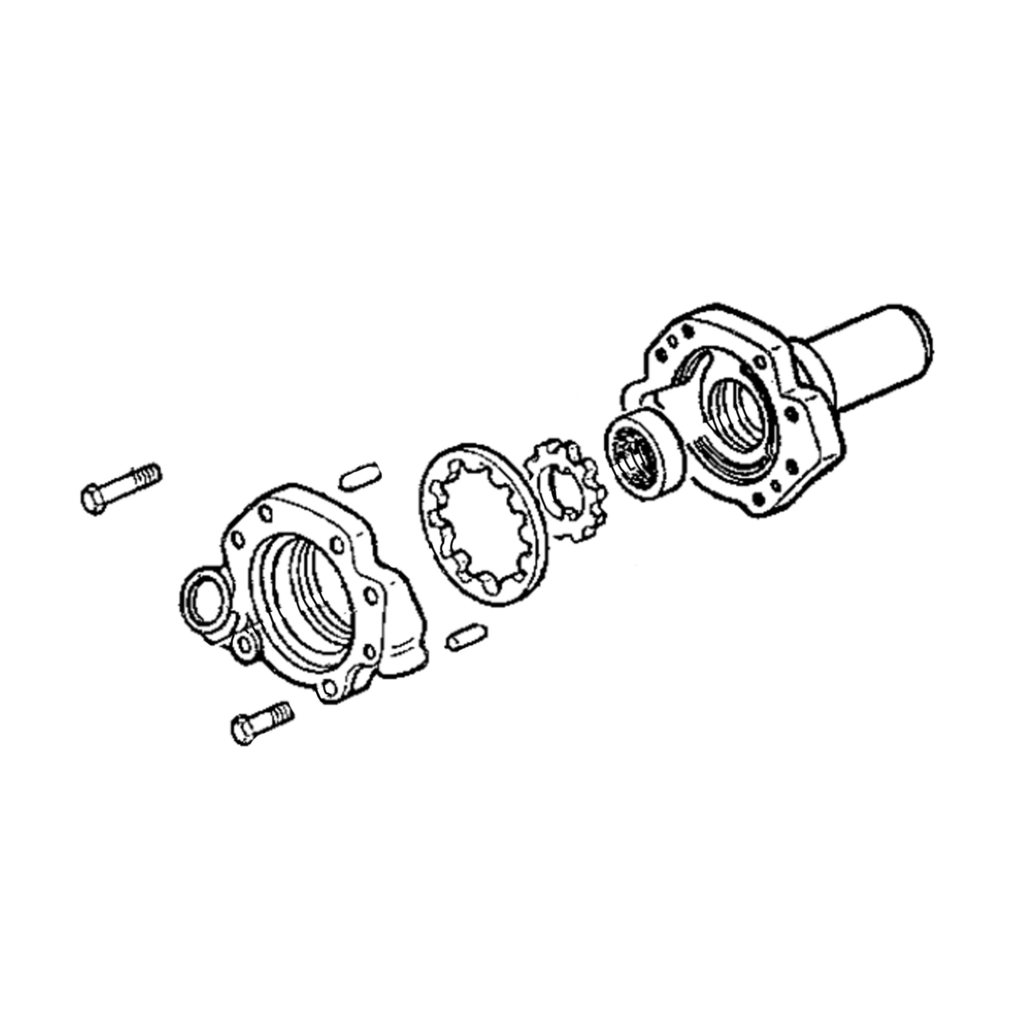 John Deere Transmission Oil Pump - AL41637