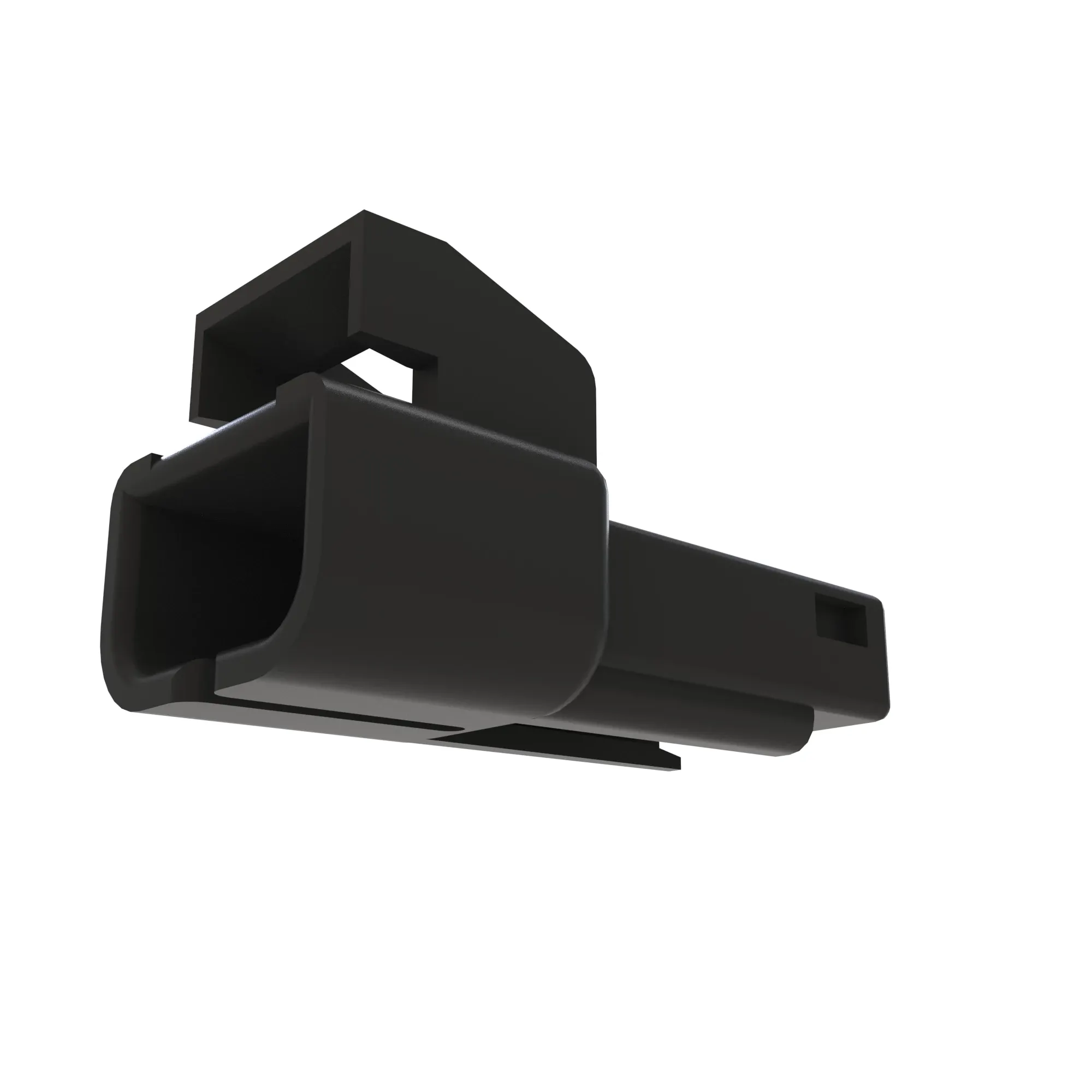 John Deere Black Internal Electrical Connector Housing, 3 Cavities - 57M8843