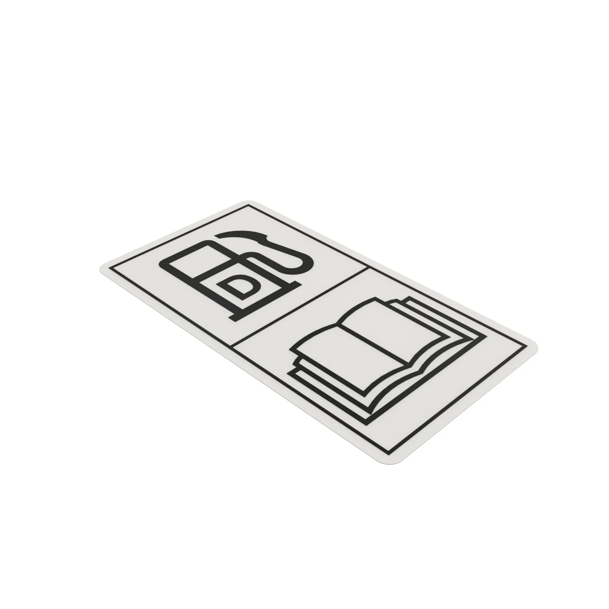 John Deere Diesel Only Text Free Label - CXT10497
