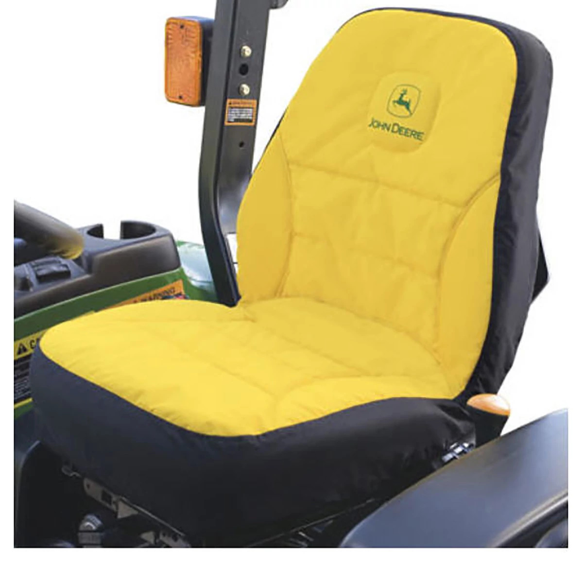 "Large Seat Cover for Compact Utility Tractors"