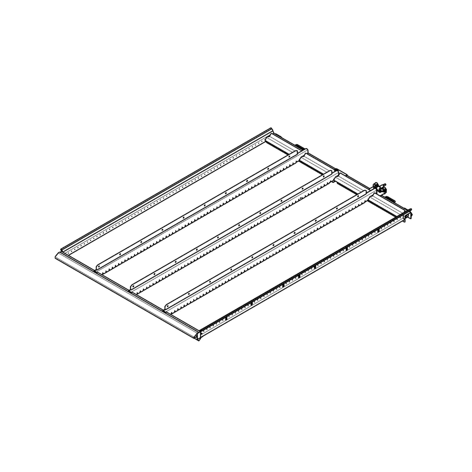 John Deere Deep Tooth Chaffer Frame - AXE31844