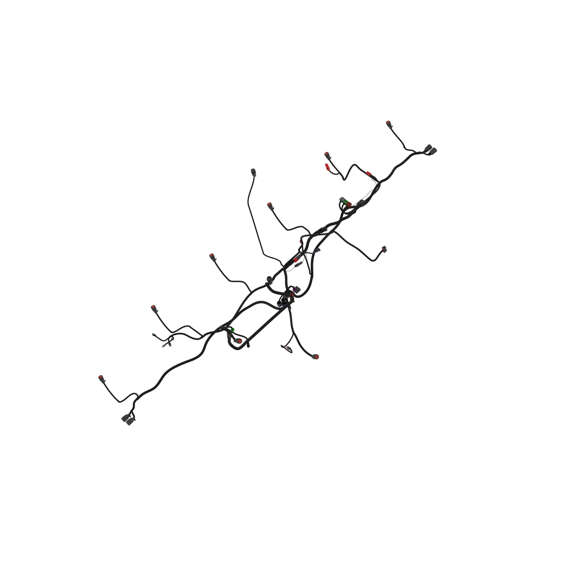 John Deere Center Backbone Wiring Harness - AA89557