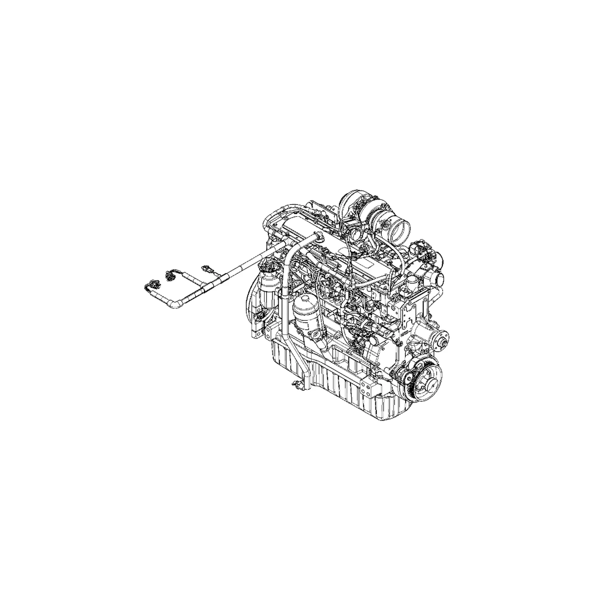 John Deere Reman REMAN Diesel Engine - SE501697