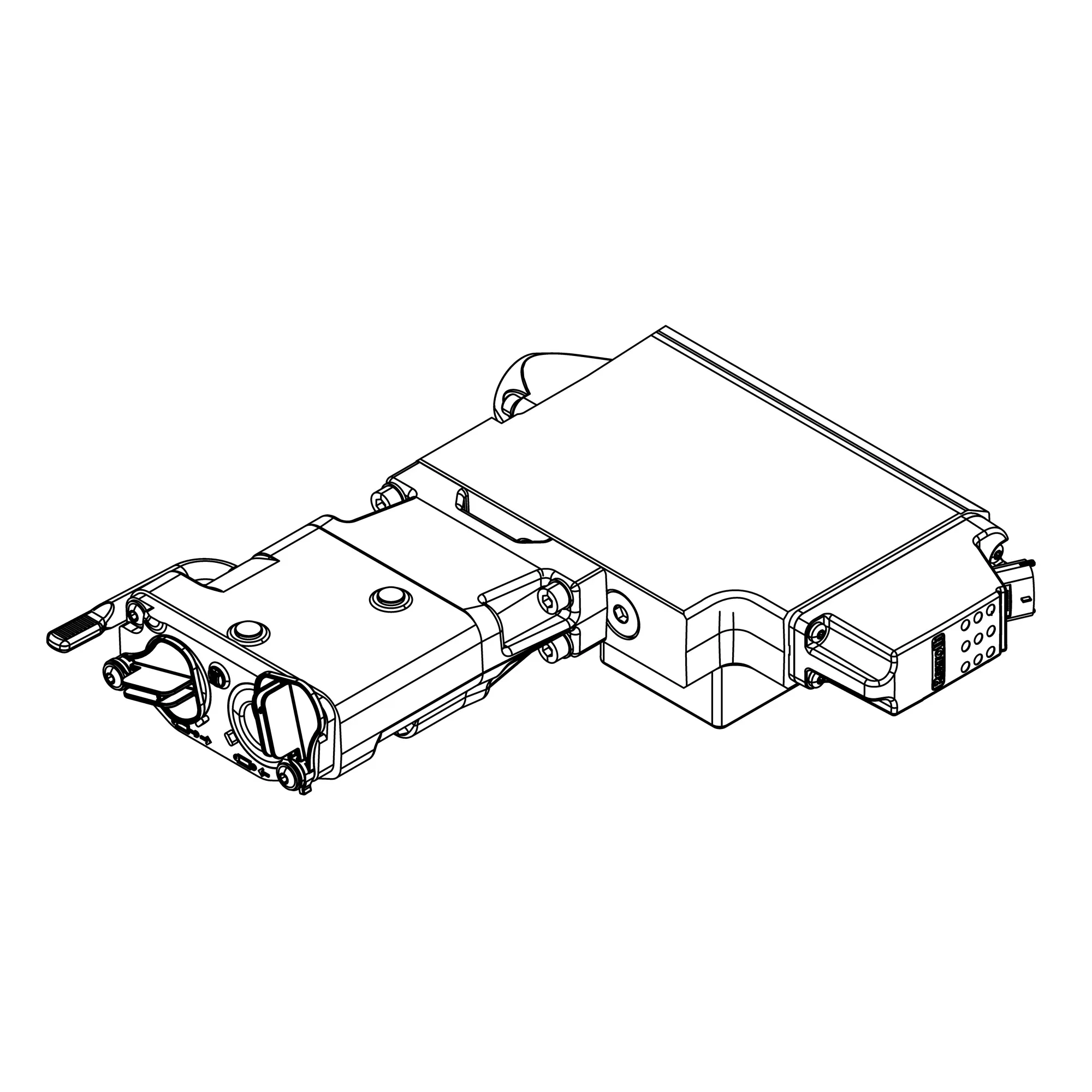 John Deere Sixth Remove Selective Control Valve (SCV) Attachment with Electro-Hydraulic Controls - BRE10049