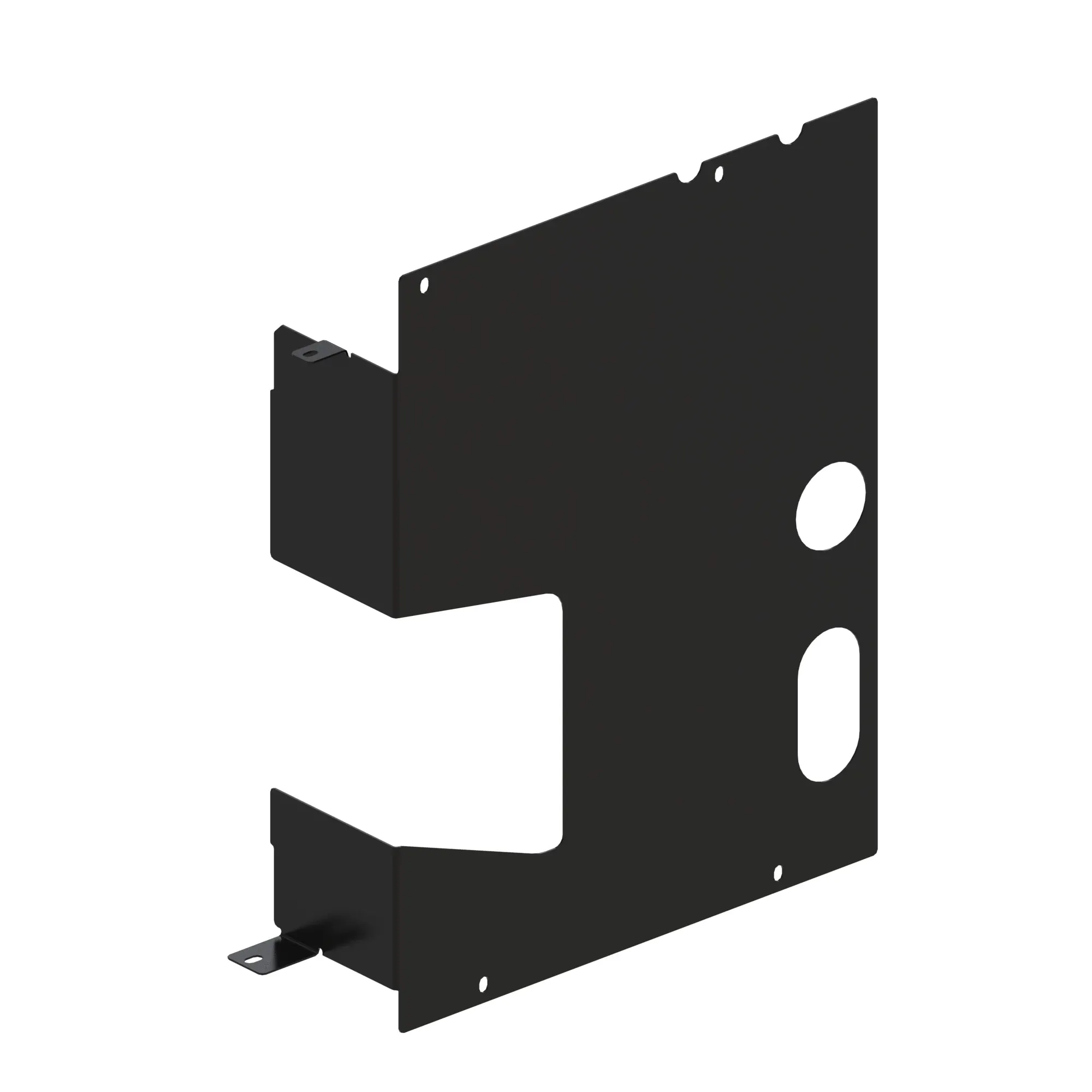 DUST SHIELD,ENGINE RAILS